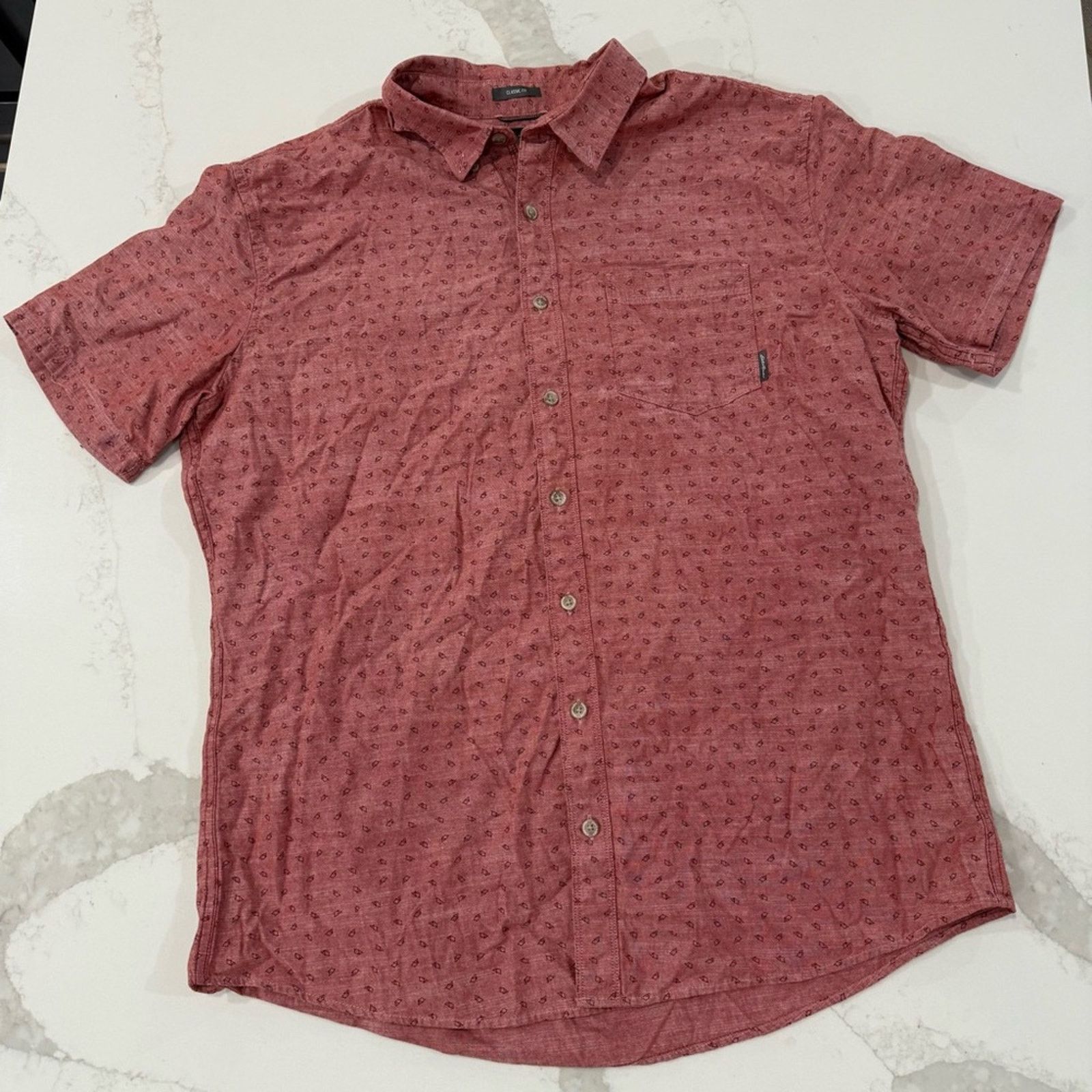 Eddie Bauer Eddie Bauer Short Sleeve ButtonUp Shirt Mens TXL Classic Fit Size US XL / EU 56 / 4 - 1 Thumbnail