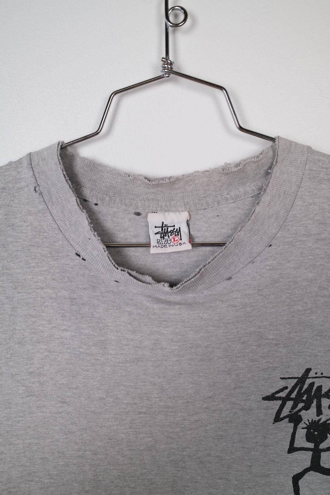 Stussy 90's Stussy Stick Man T-Shirt Size ONE SIZE - 7 Thumbnail