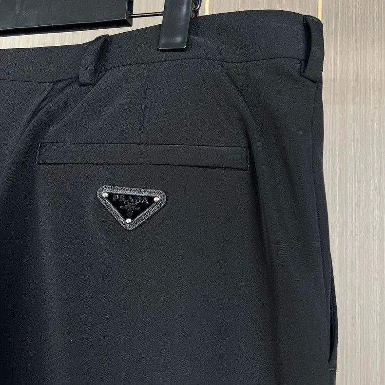 Prada Prada Black Casual Trousers Size 54-2506 Size US 44 / EU 60 - 3 Thumbnail