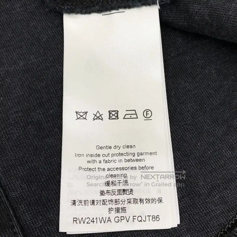 Louis Vuitton Louis Vuitton Black Gray Short Sleeve T. Size XXS / US 00 / IT 34 - 8 Thumbnail
