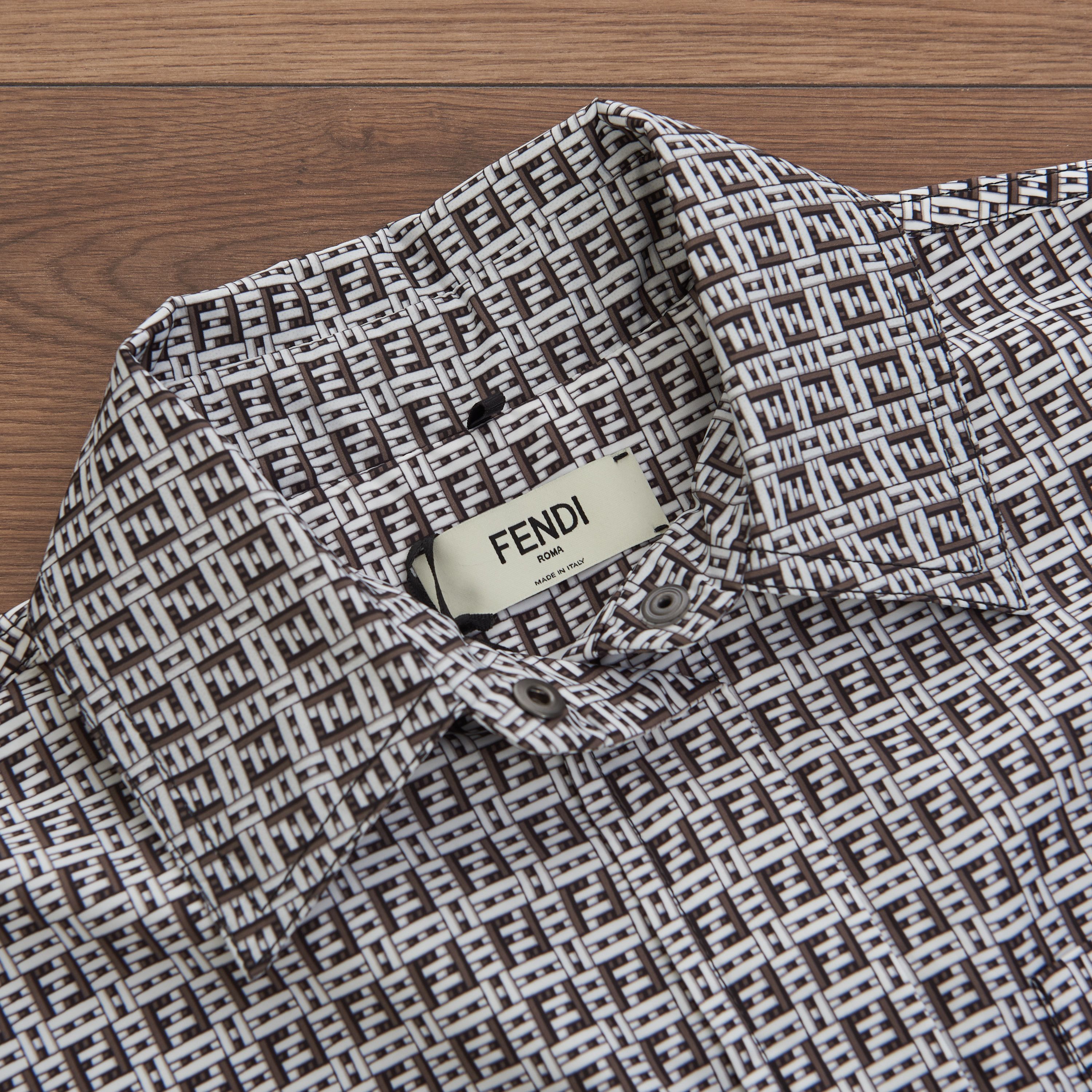 Fendi Shirt Jacket In Black & White FF Motif Size S / US 4 / IT 40 - 7 Thumbnail