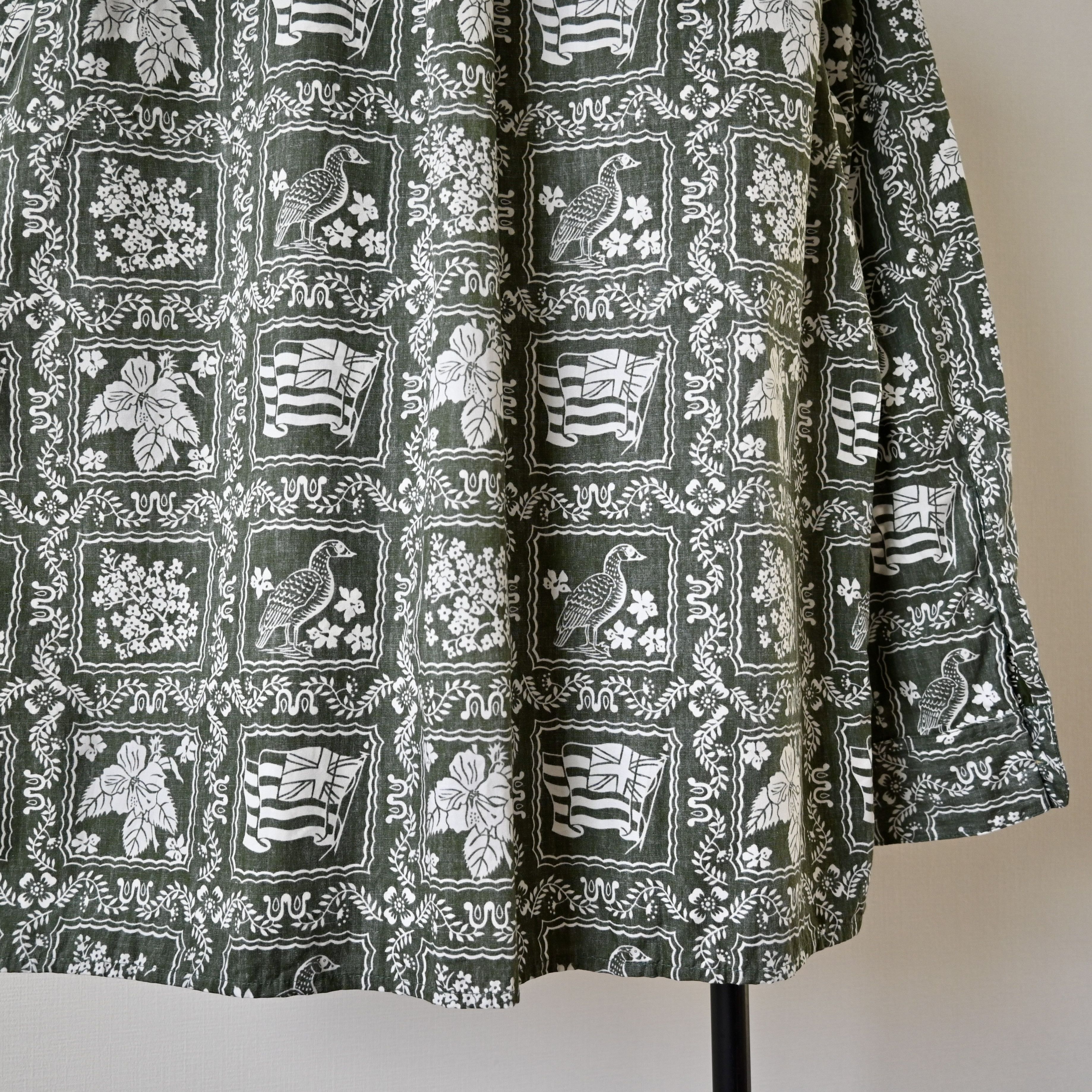 Reyn Spooner Reyn Spooner all cotton Lahaina Sailor shirt, olive Size US L / EU 52-54 / 3 - 4 Thumbnail