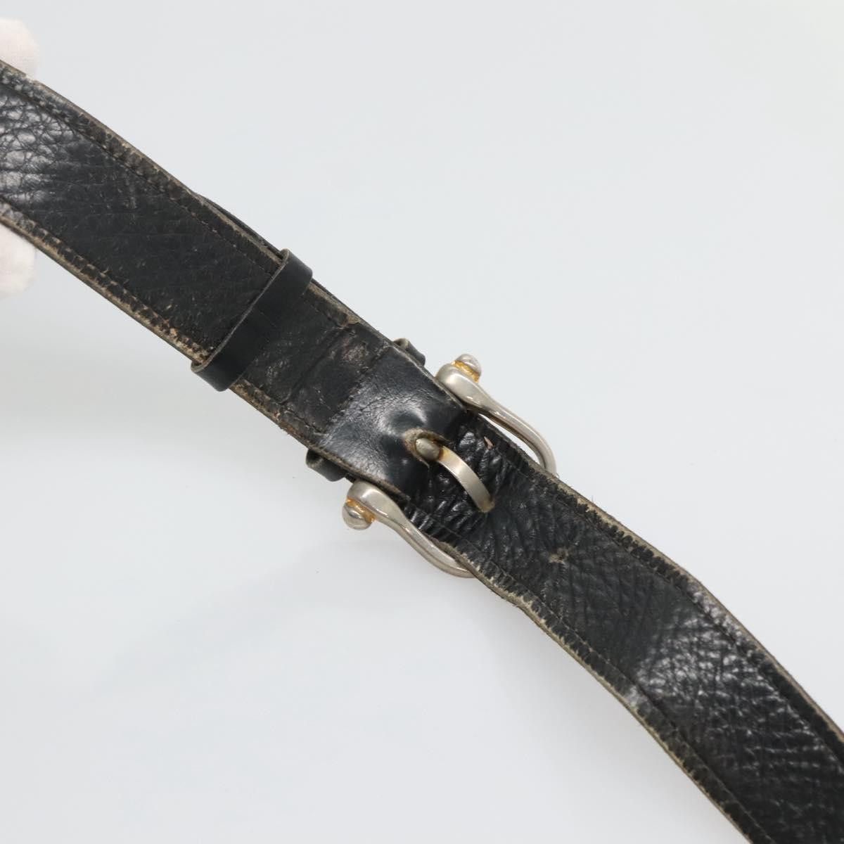 Celine CELINE Shoulder Bag Leather Black Size ONE SIZE - 9 Thumbnail