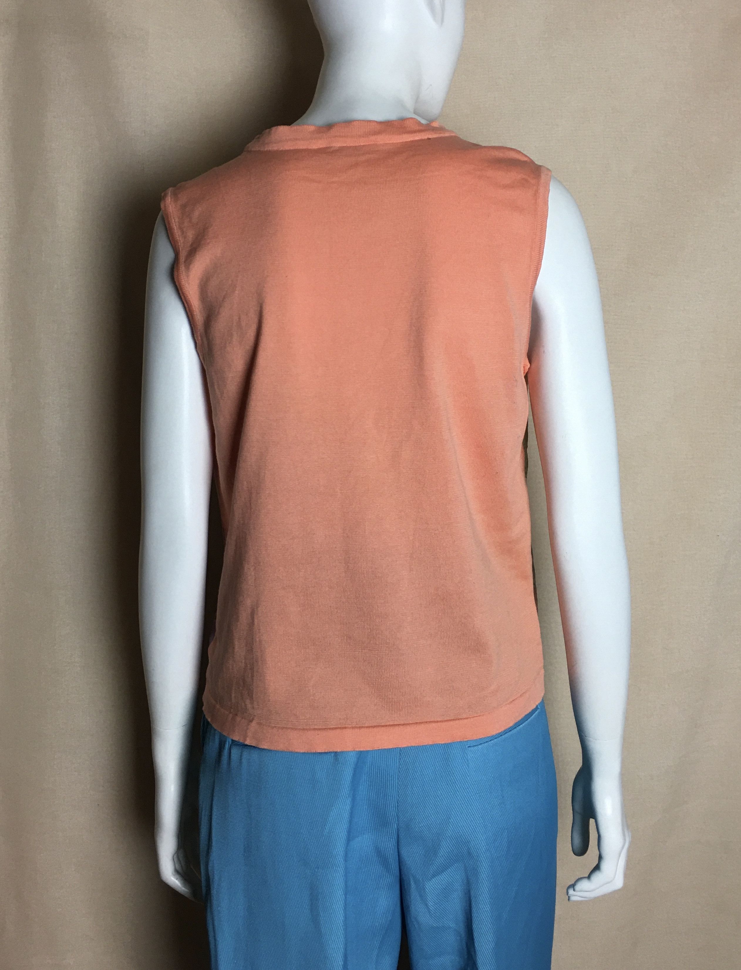 Salvatore Ferragamo Salvatore Ferragamo Silk Cotton Jungle Print Top Size M Size M / US 6-8 / IT 42-44 - 5 Thumbnail