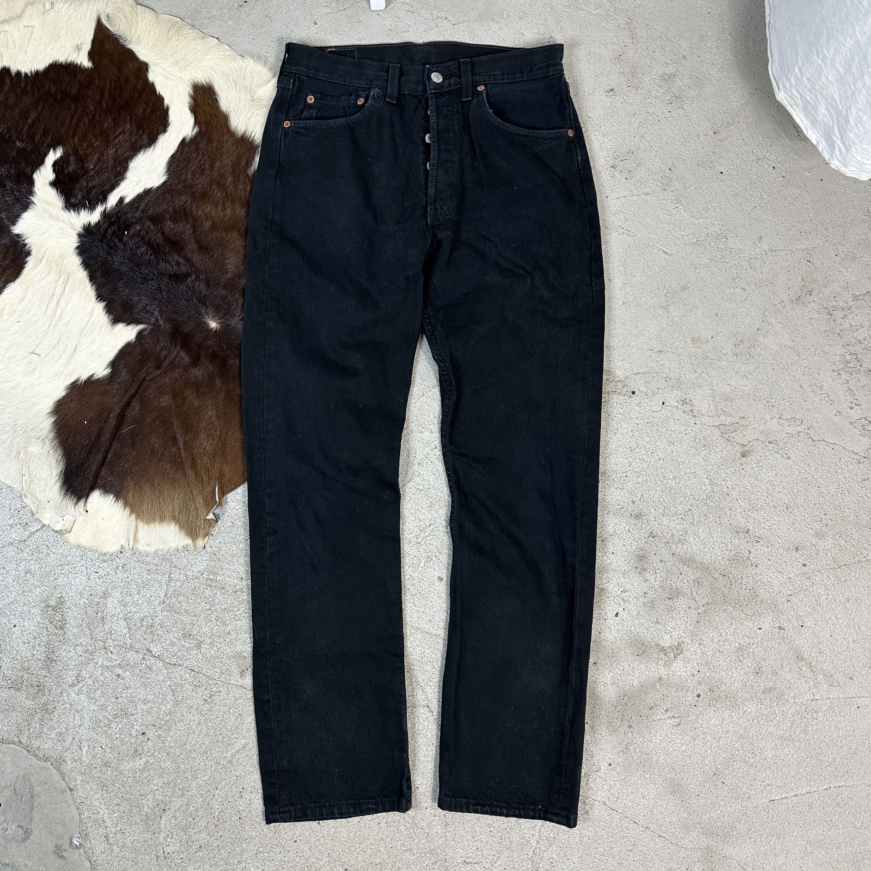Levi's × Vintage Vintage Levi’s 501 90s Jeans Size 31" - 4 Thumbnail