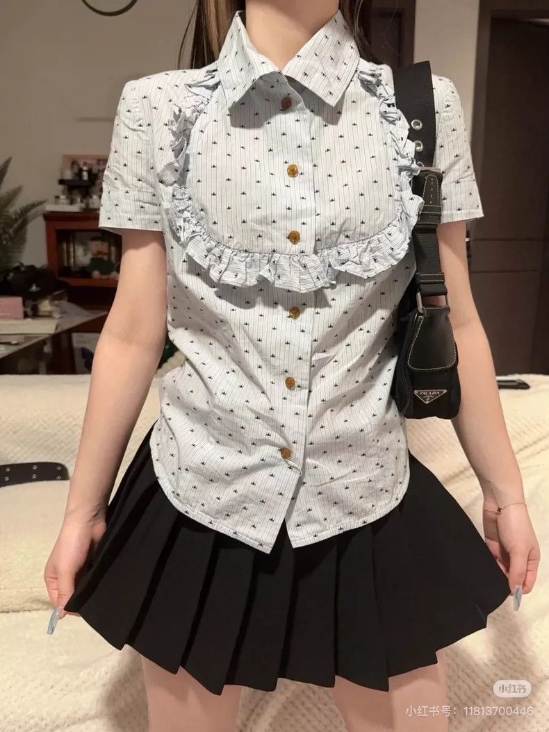 Vivienne Westwood Vivienne Westwood Shirt with puffed sleeves T-shirt Size S / US 4 / IT 40 - 2 Thumbnail