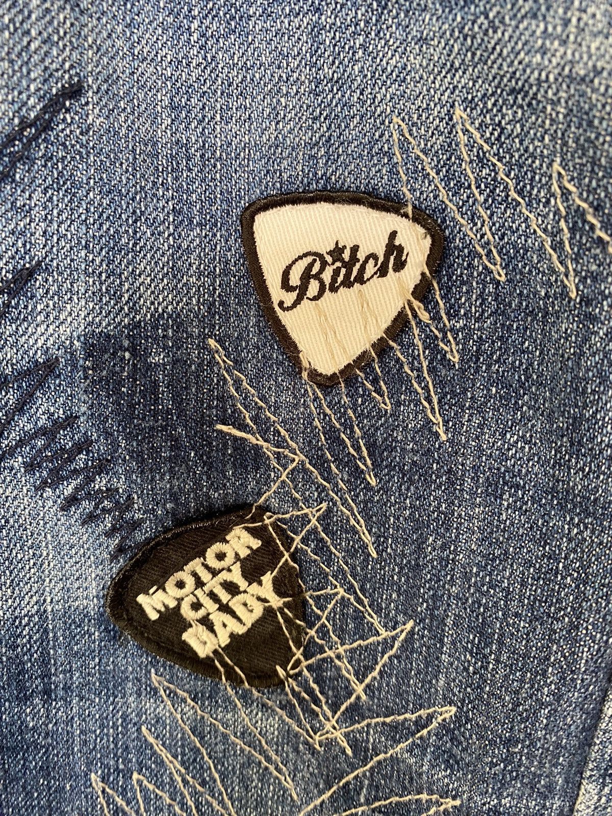 Hysteric Glamour 1990s Hysteric Glamour Denim Musical and punk Size 31" - 7 Thumbnail
