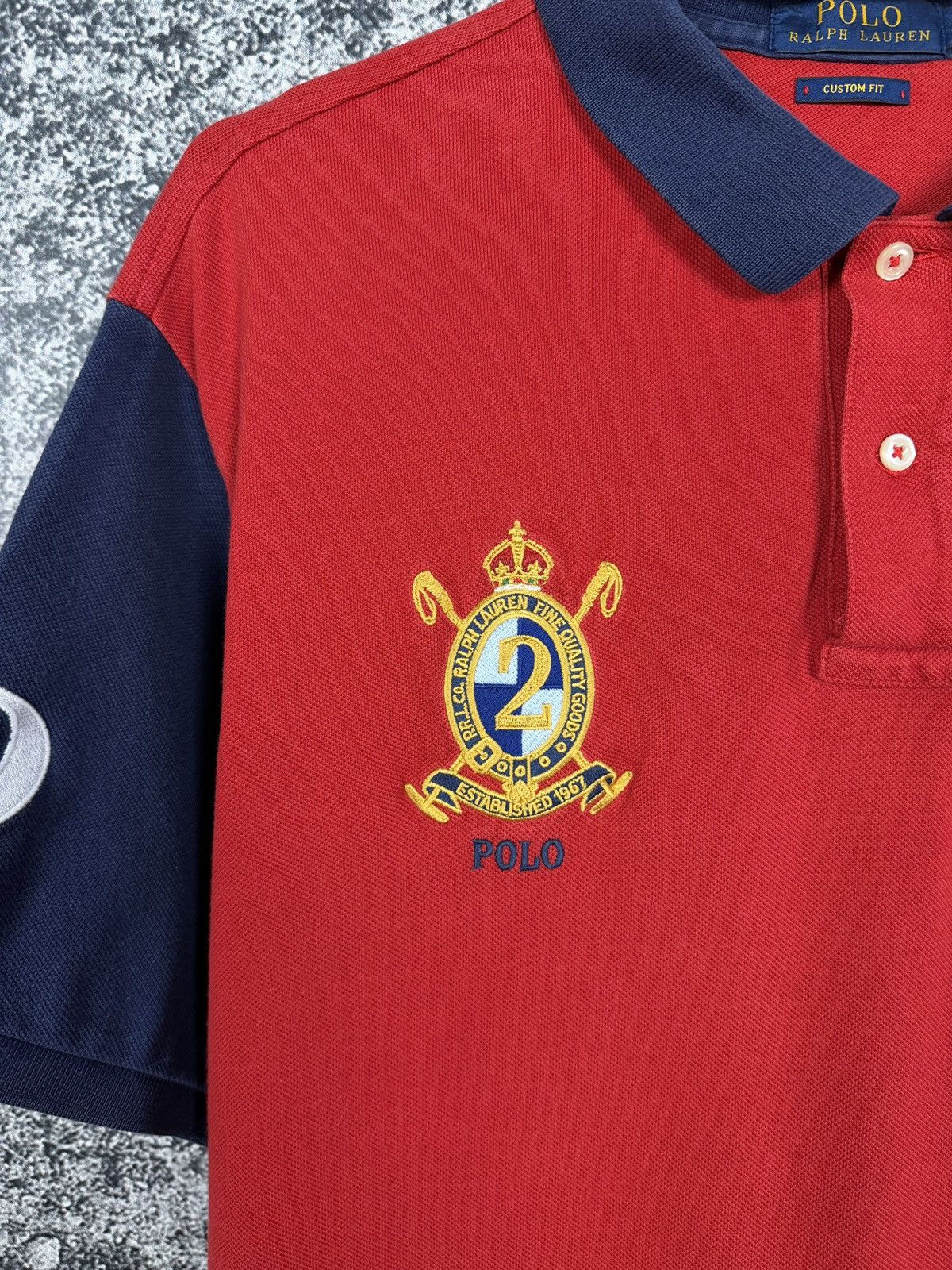 Polo Ralph Lauren Polo Ralph Lauren Fine Quality Goods Polo Shirt Big Pony XXL Size US XXL / EU 58 / 5 - 7 Thumbnail