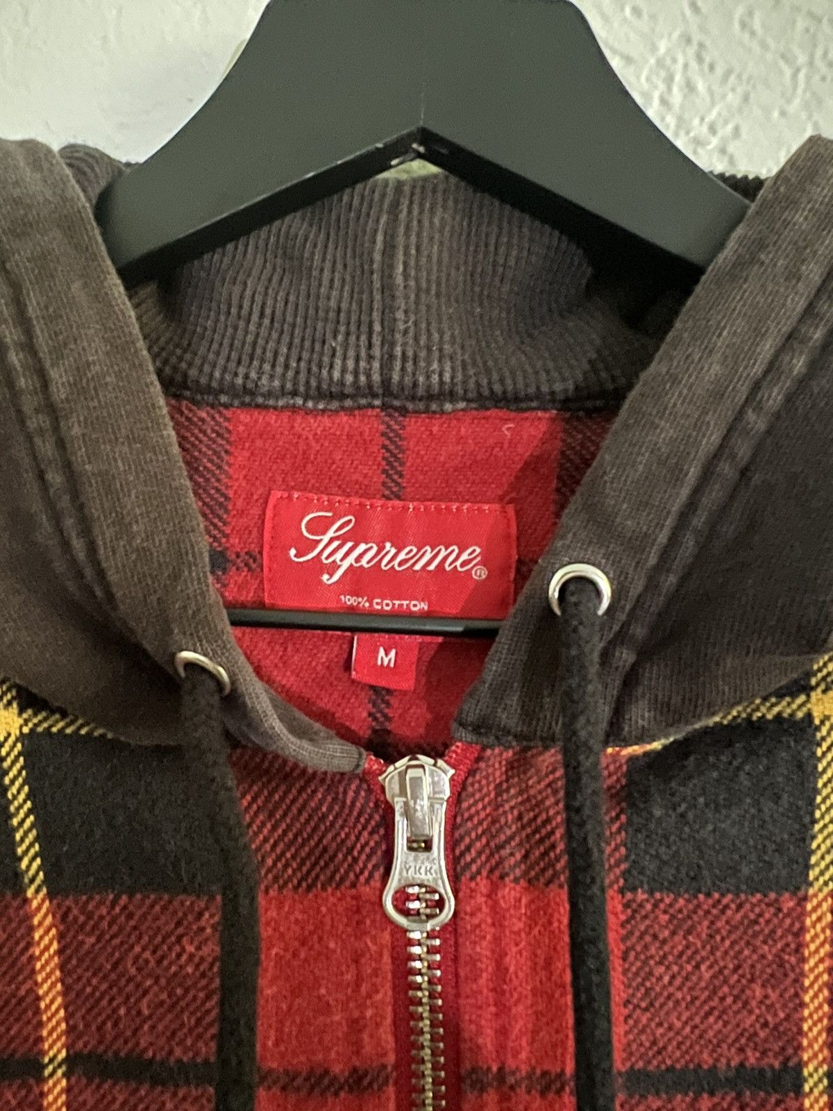 Supreme Supreme 2016 plaid quarter zip Size US M / EU 48-50 / 2 - 4 Thumbnail