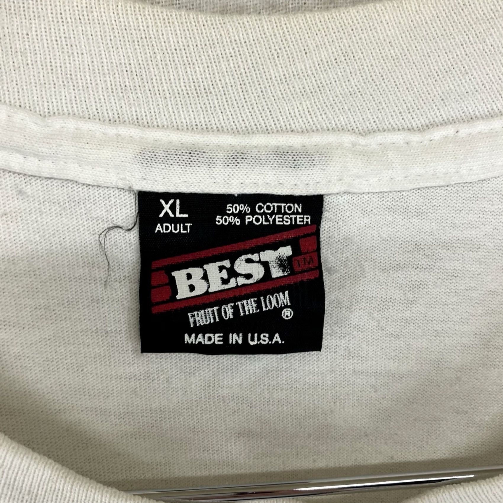 Fruit Of The Loom VINTAGE Cairn Terrier T Shirt Mens XL Single Stitch Funny Basket Cat Souvenir 90s Animals USA Size US XL / EU 56 / 4 - 4 Thumbnail