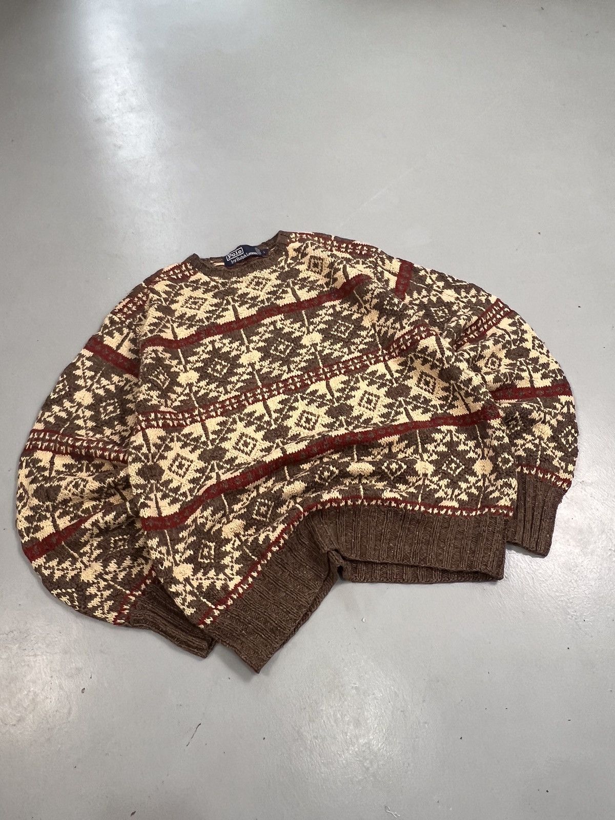 Polo Ralph Lauren Vintage polo Ralph Lauren knit sweater Size US S / EU 44-46 / 1 - 1 Thumbnail