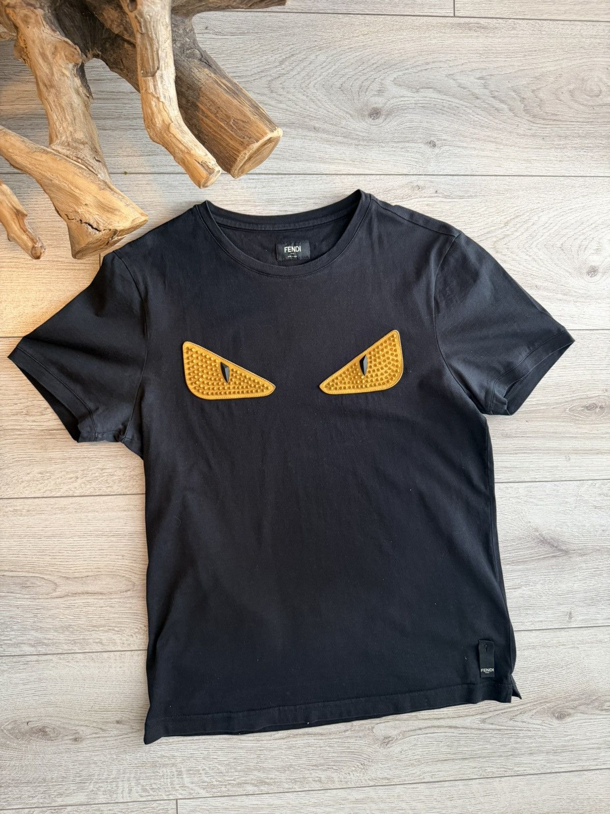 Fendi Fendi Monster Eyes Spikes T-shirt Size US S / EU 44-46 / 1 - 1 Thumbnail