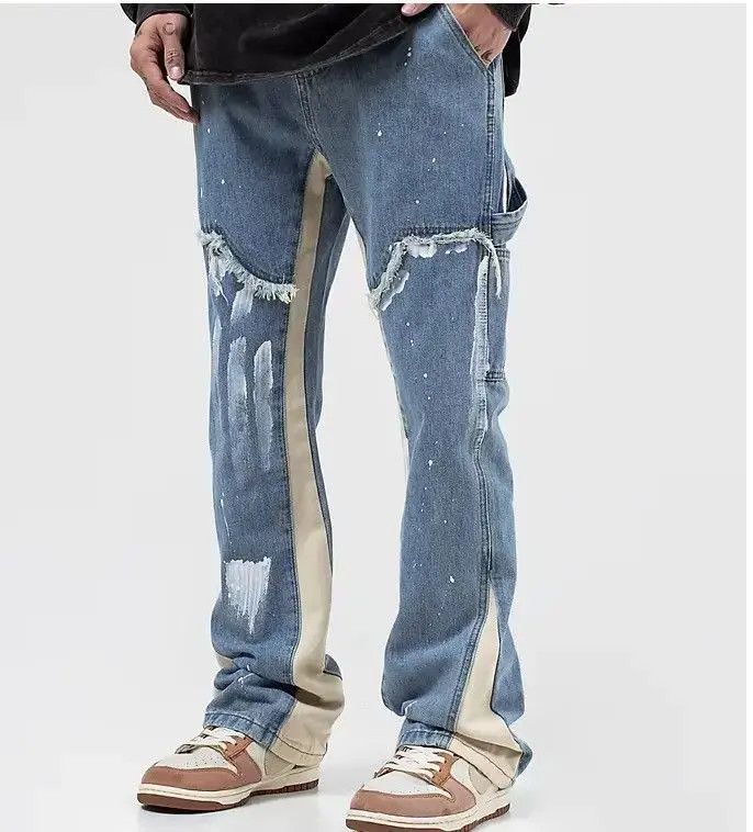 Japanese Brand hip-hop slim micro-flare trailing cargo pants Size US 32 / EU 48 - 3 Thumbnail