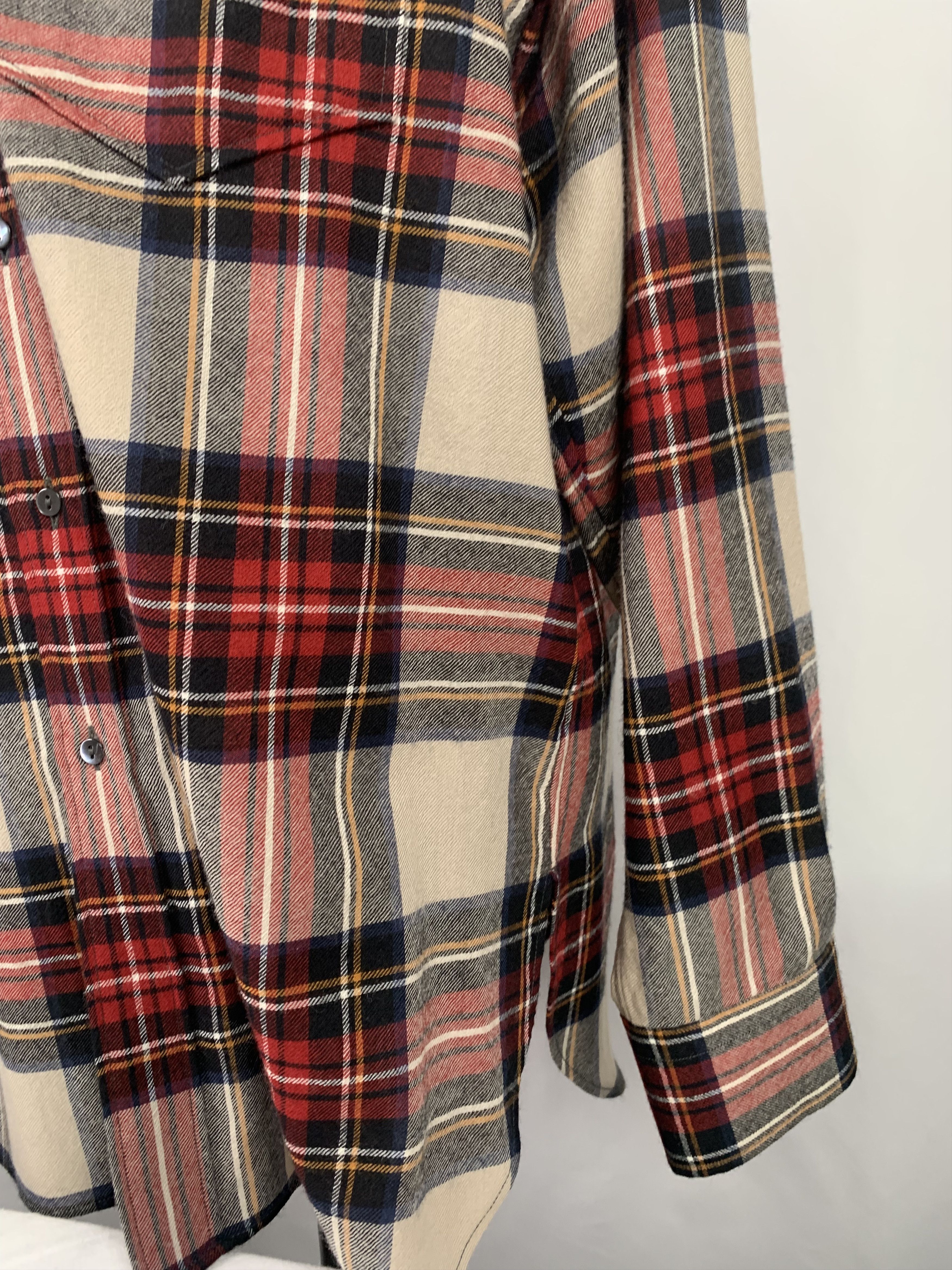 Gucci Gucci Plaid Dragon Shirt Size US L / EU 52-54 / 3 - 9 Thumbnail