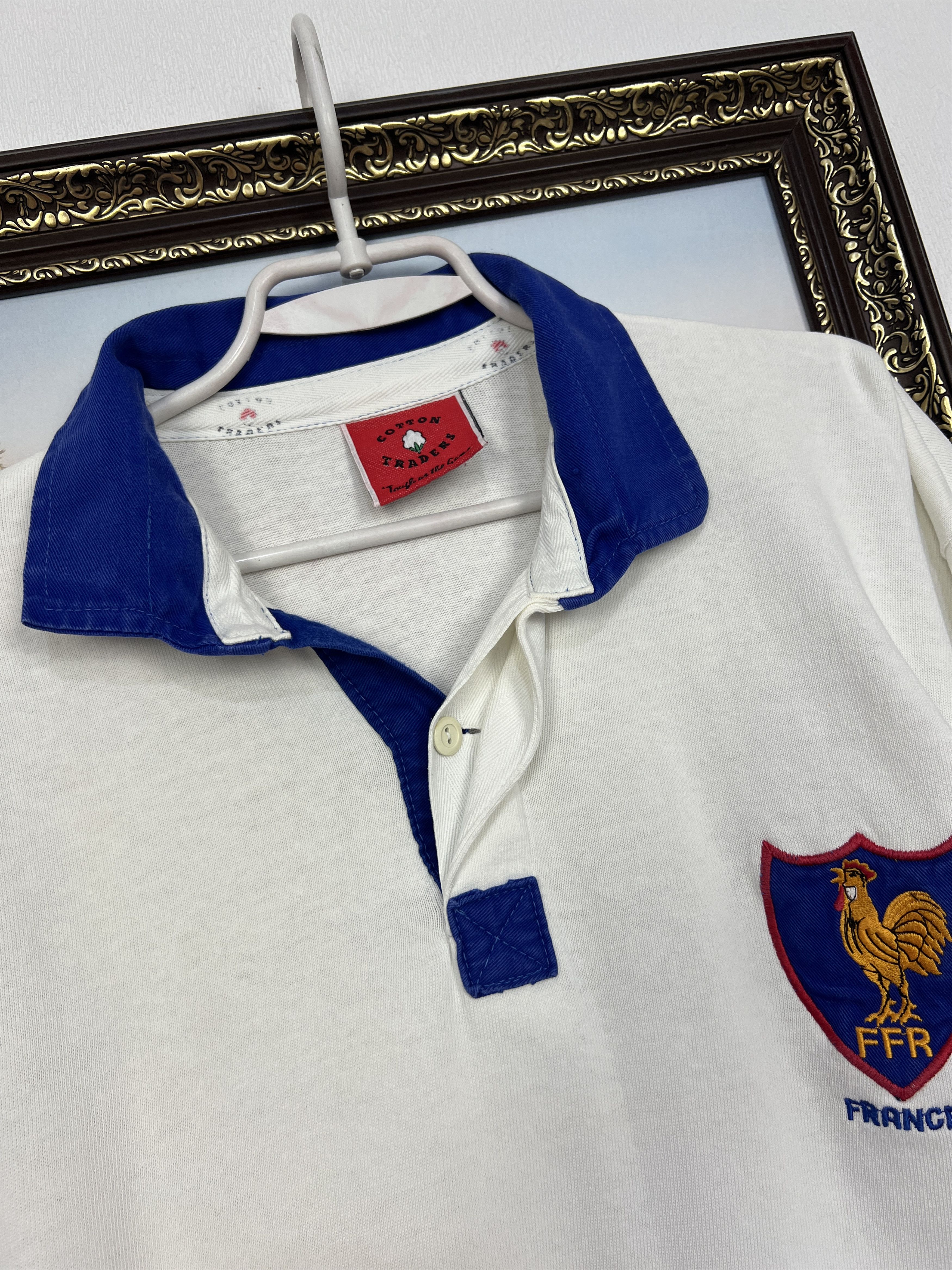 Cotton Traders Vintage Cotton Traders France Rugby Jersey FFR World Cup Size US XXL / EU 58 / 5 - 4 Thumbnail