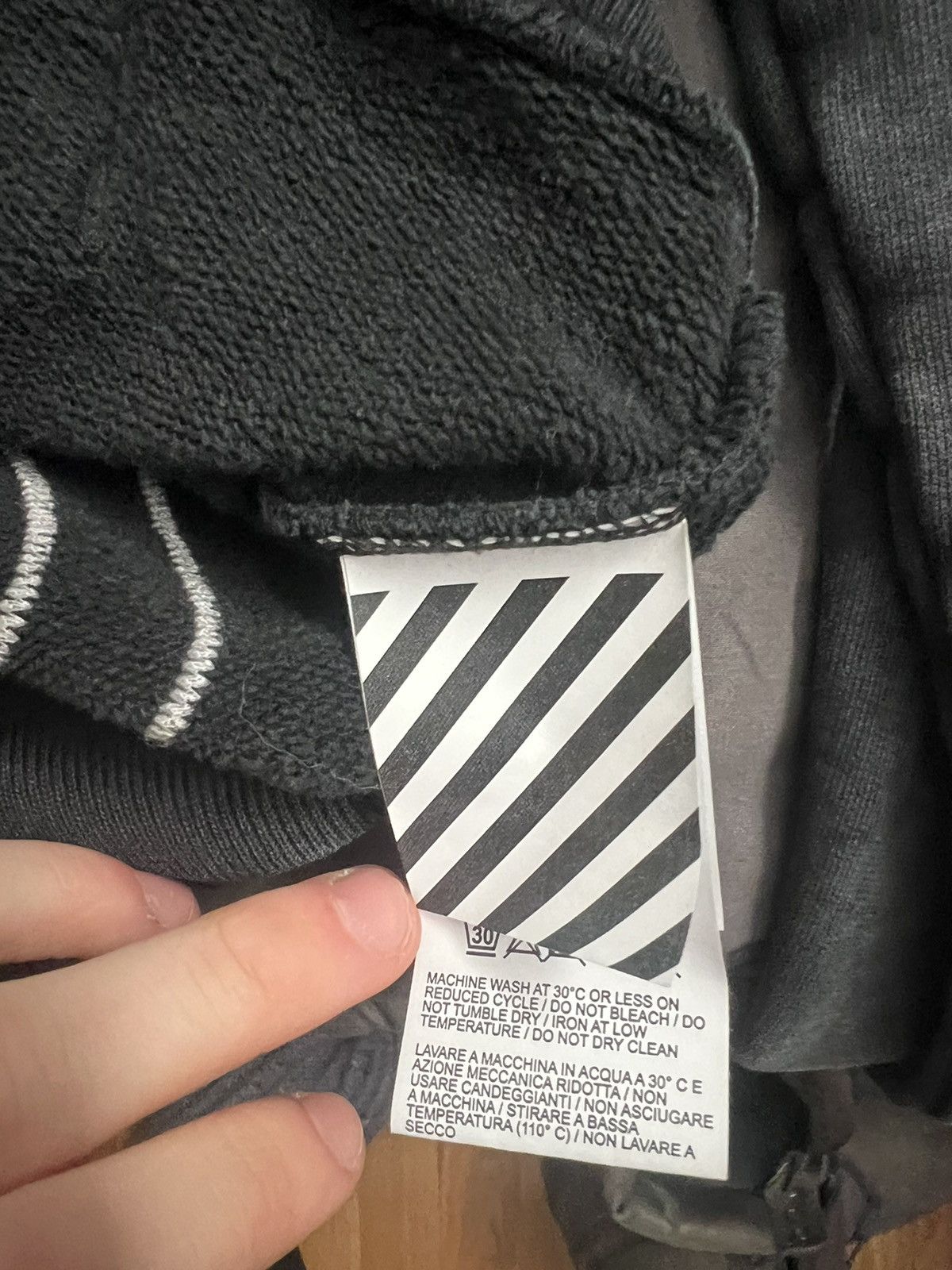 Off-White OFF-WHITE Abstract Arrows Embroidered Hoodie Size US XS / EU 42 / 0 - 10 Thumbnail