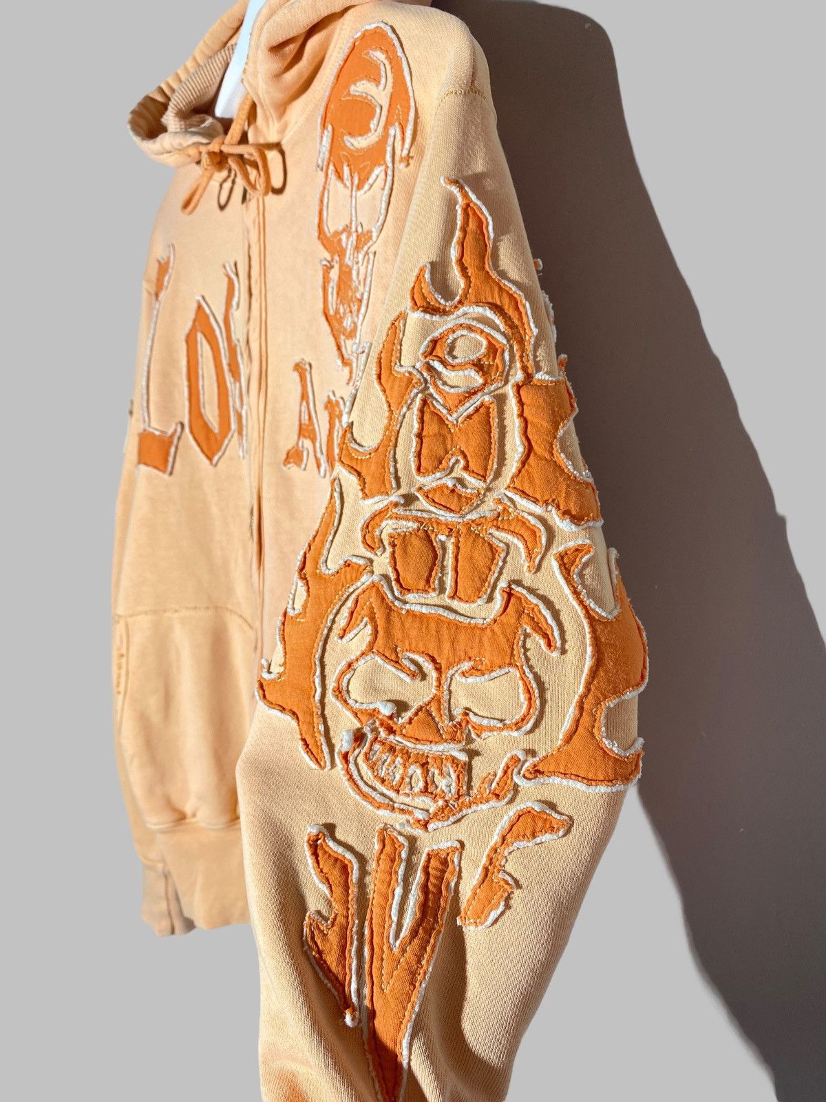 The Great China Wall The Great China Wall Los Angeles Skull Y2k Zip Hoodie Size US S / EU 44-46 / 1 - 6 Thumbnail