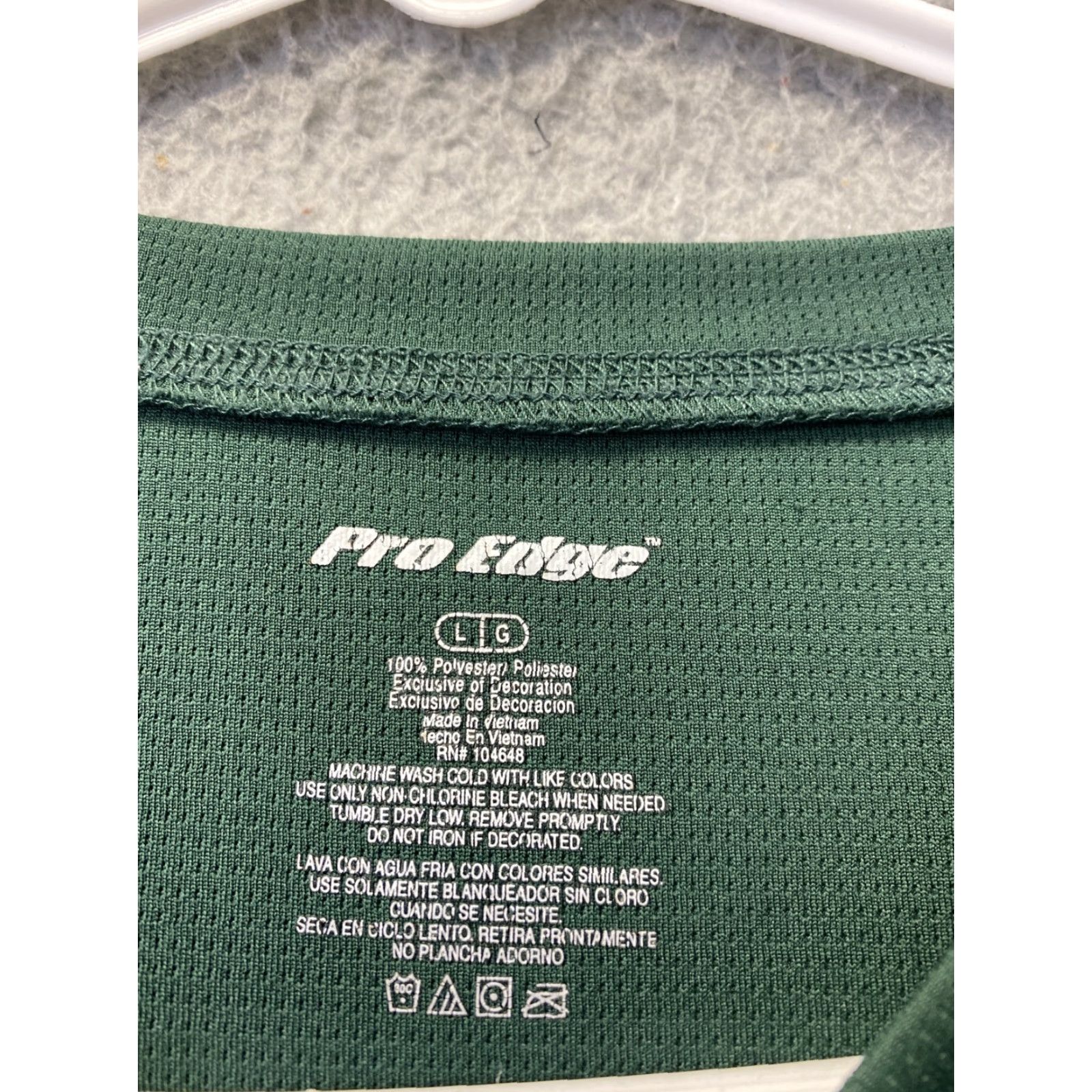 Vintage Pro Edge Sweatshirt Mens Size L Large Green Dri-Fit Long Sleeve Athletic Crew Neck Size US L / EU 52-54 / 3 - 4 Thumbnail