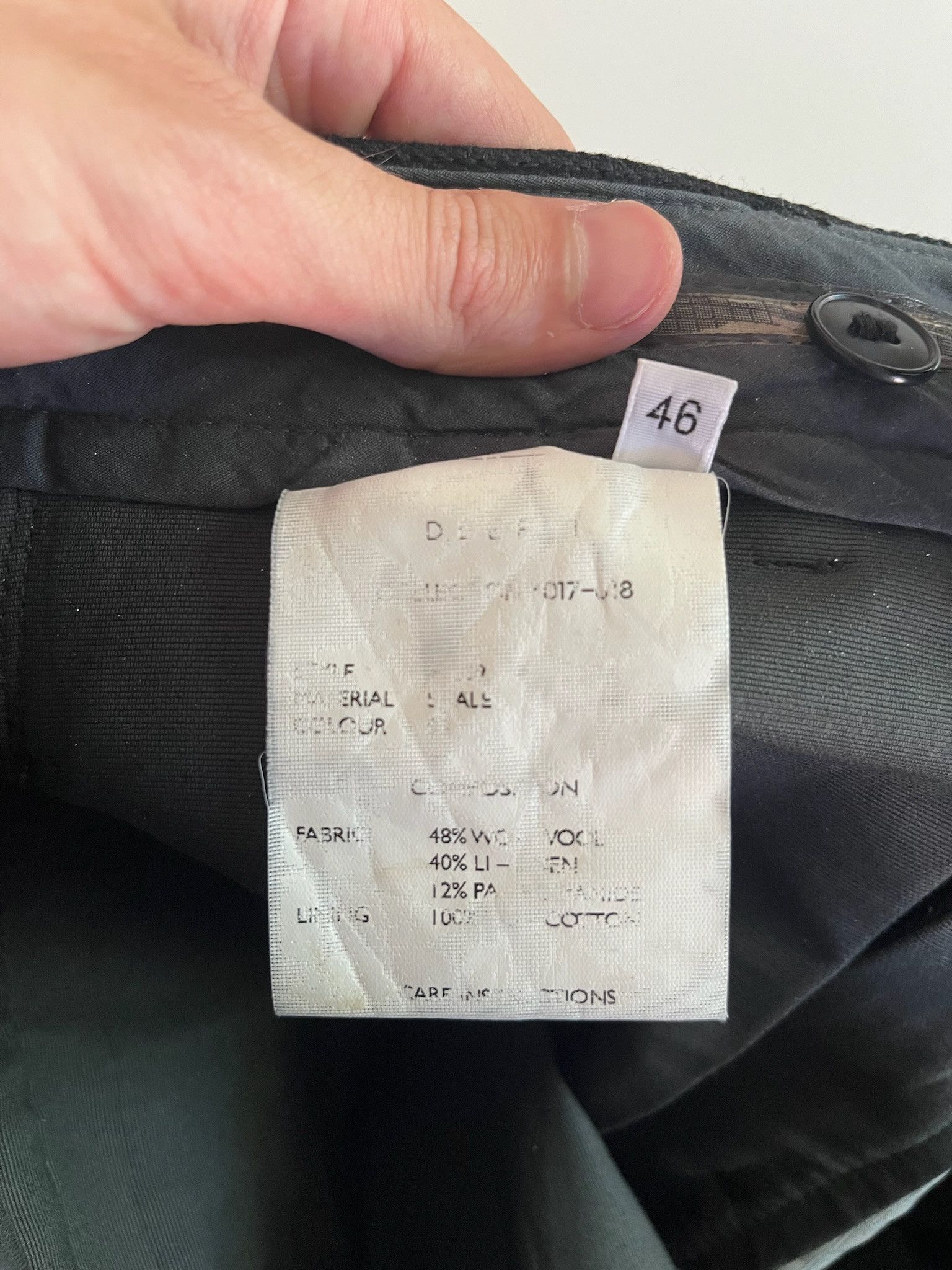 Carol Christian Poell Deepti Membrane Shale trousers Size US 30 / EU 46 - 5 Thumbnail