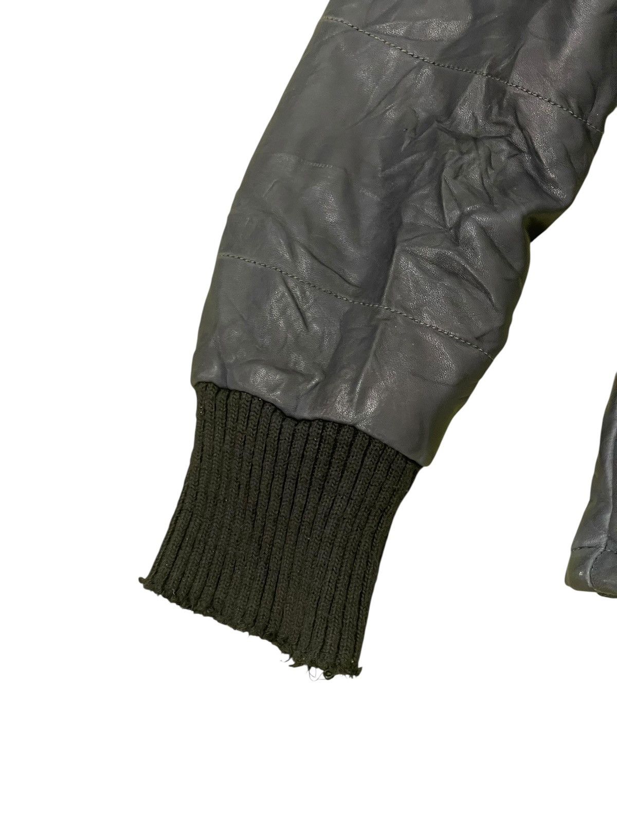 Giorgio Brato Giorgio Brato Leather Jacket Hoodie Slim 7🟩0 Size US M / EU 48-50 / 2 - 19 Thumbnail