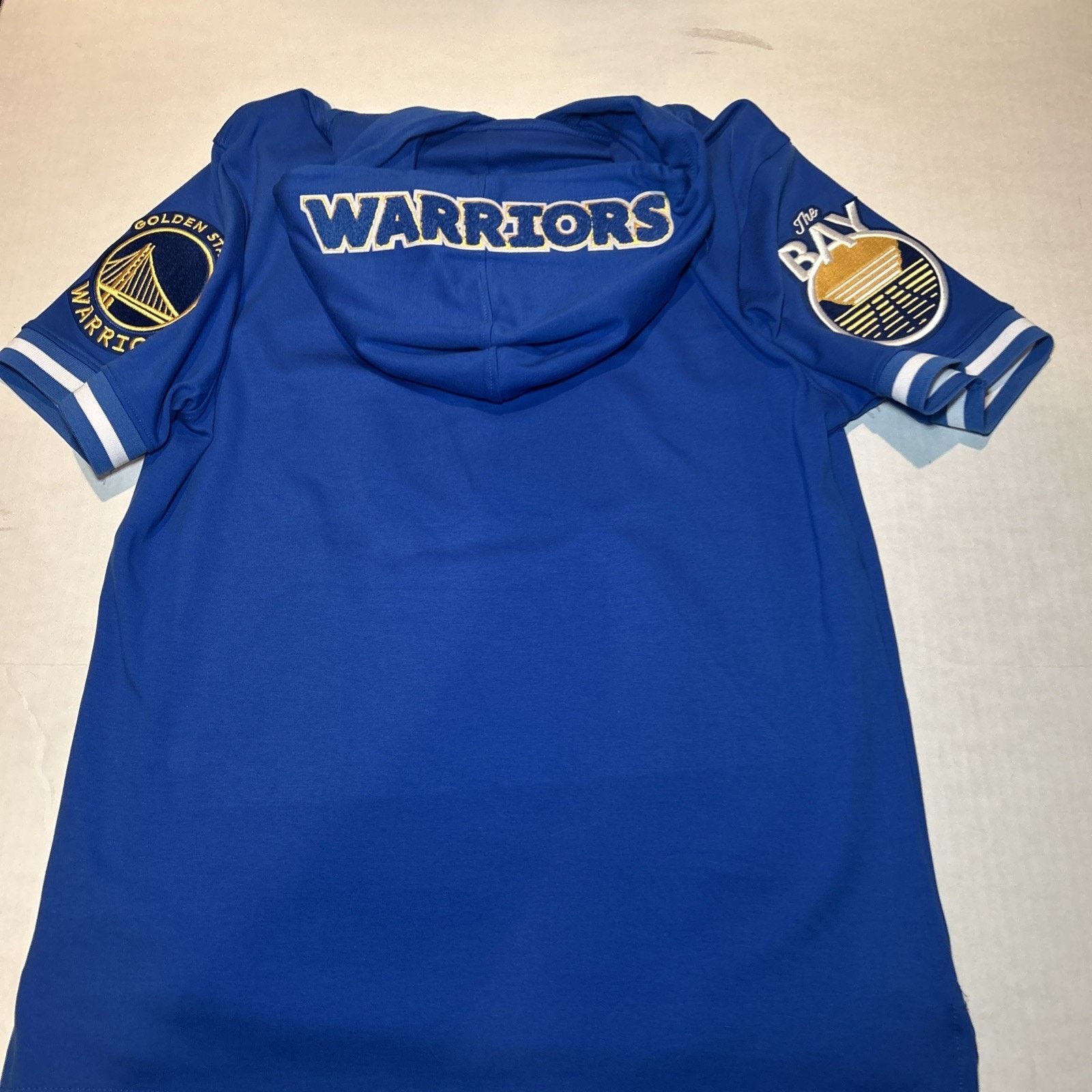 Pro Standard Steph Curry Warriors #30 Hoodie NBA Short Sleeve - L Size US L / EU 52-54 / 3 - 10 Thumbnail