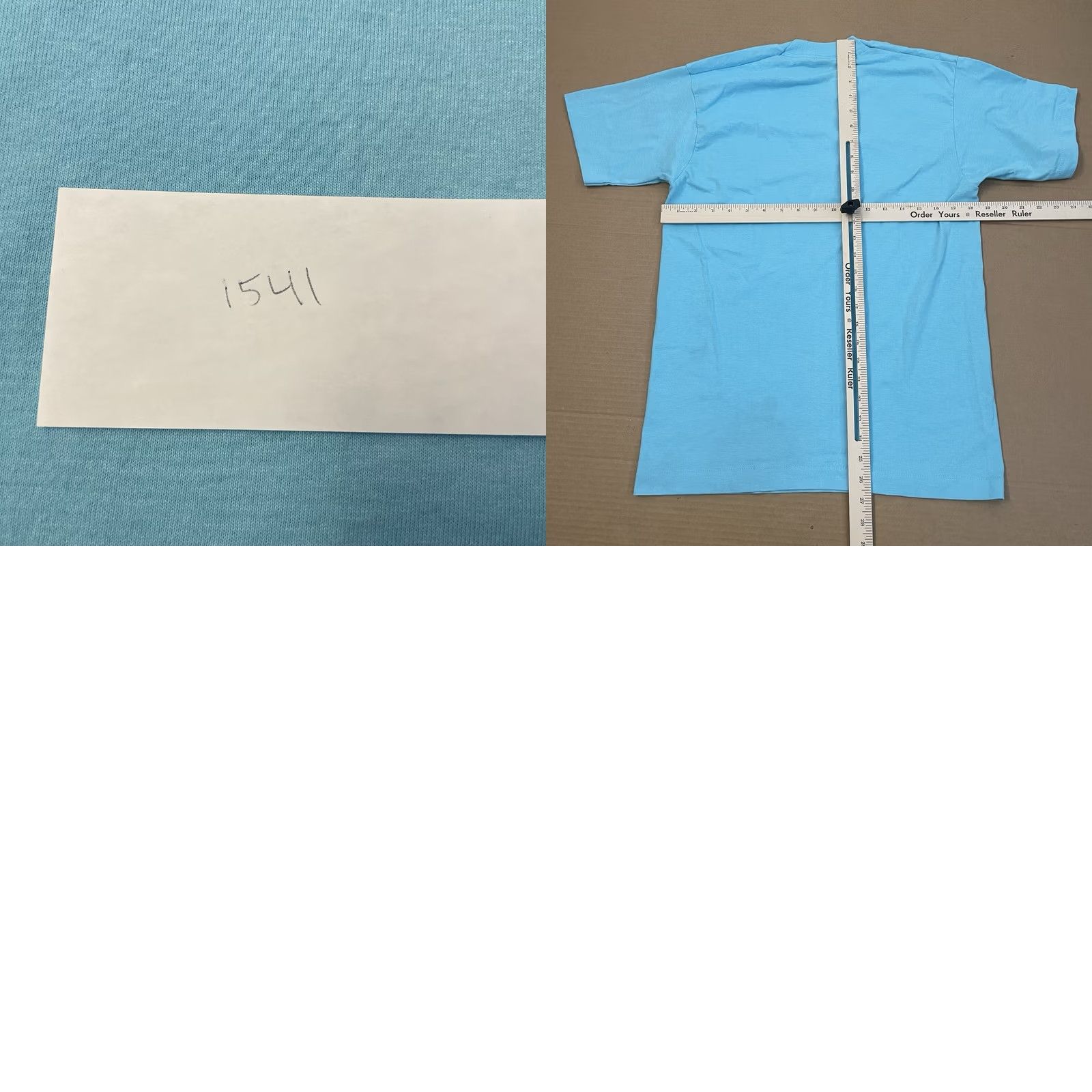 Fruit Of The Loom VINTAGE 90s USA Mens Shirt Adult Medium Blue Birthday 40th Numbers Single Stitch Mens Size US M / EU 48-50 / 2 - 9 Thumbnail