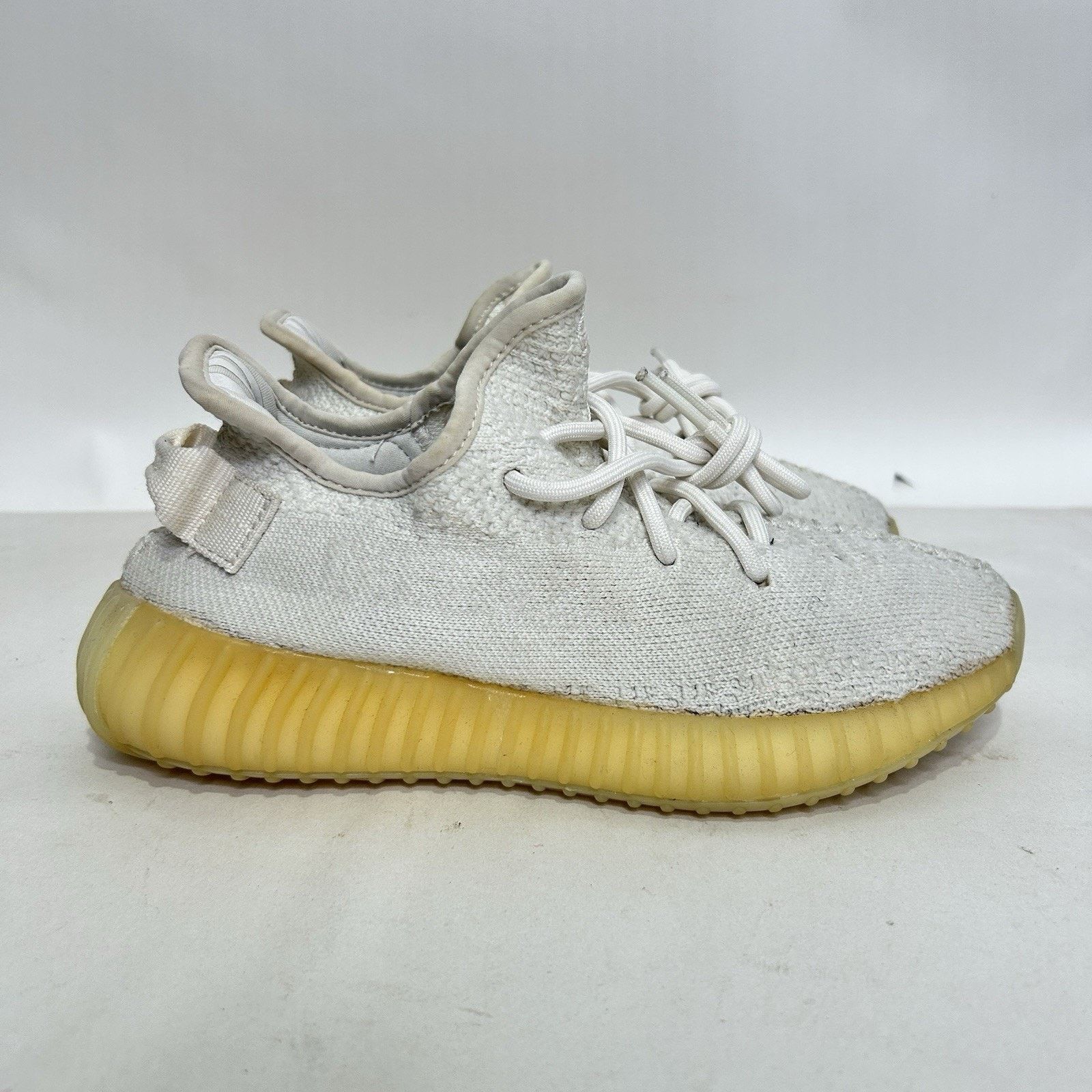 Adidas Adidas Yeezy Boost 350 “Cream/Triple White” CP9366 Size US 6.5 / IT 36.5 - 6 Thumbnail
