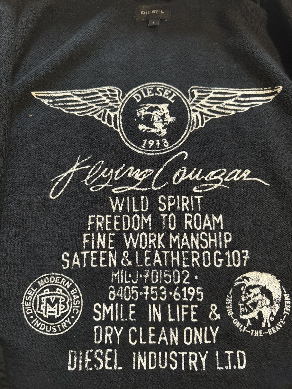 Diesel Basic Diesel superior quality knit double zip sweater Size US L / EU 52-54 / 3 - 6 Thumbnail