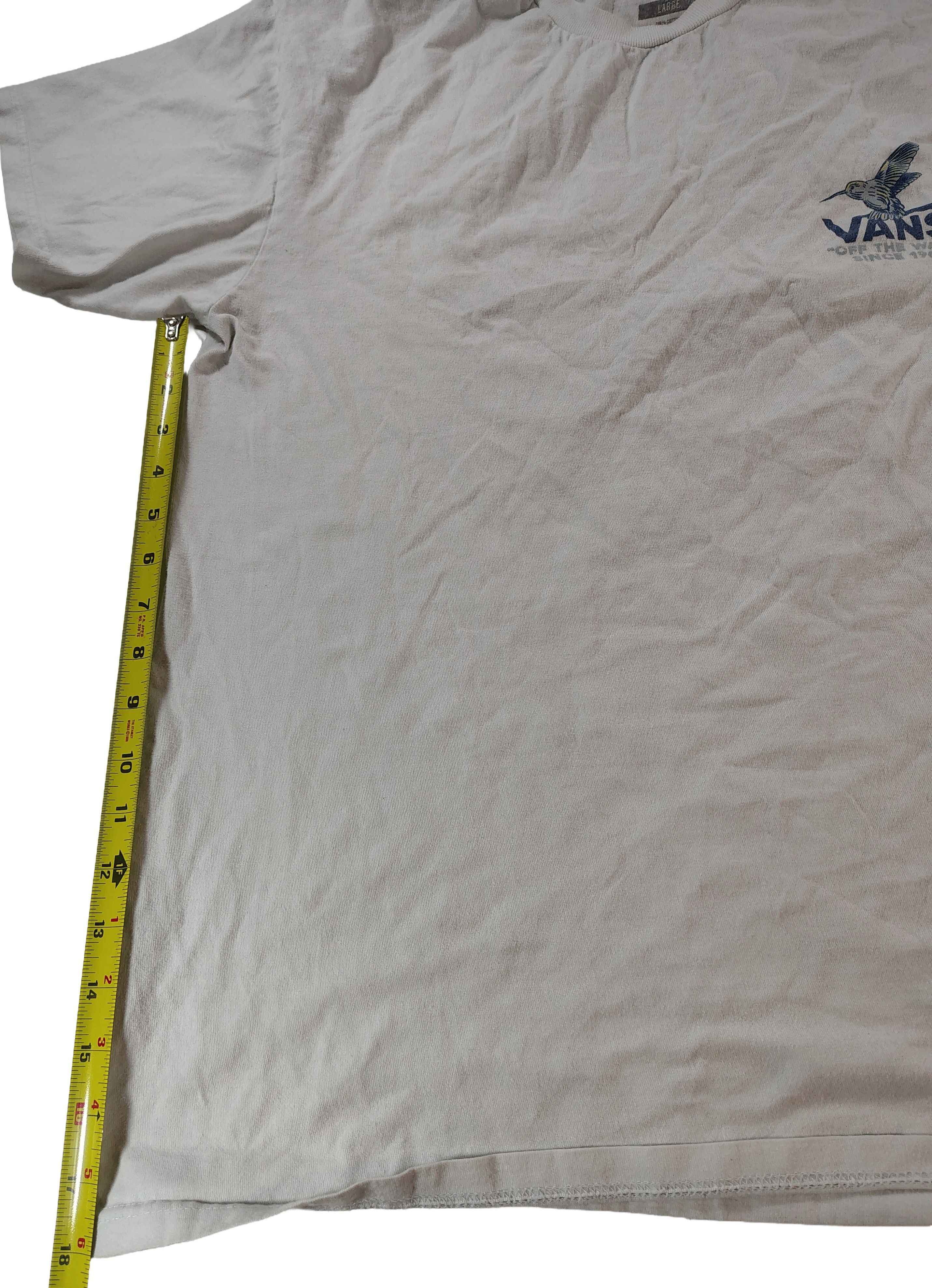 Vans Men's Large White Vans Off The Wall Since 1966 T-Shirt Size US L / EU 52-54 / 3 - 8 Thumbnail