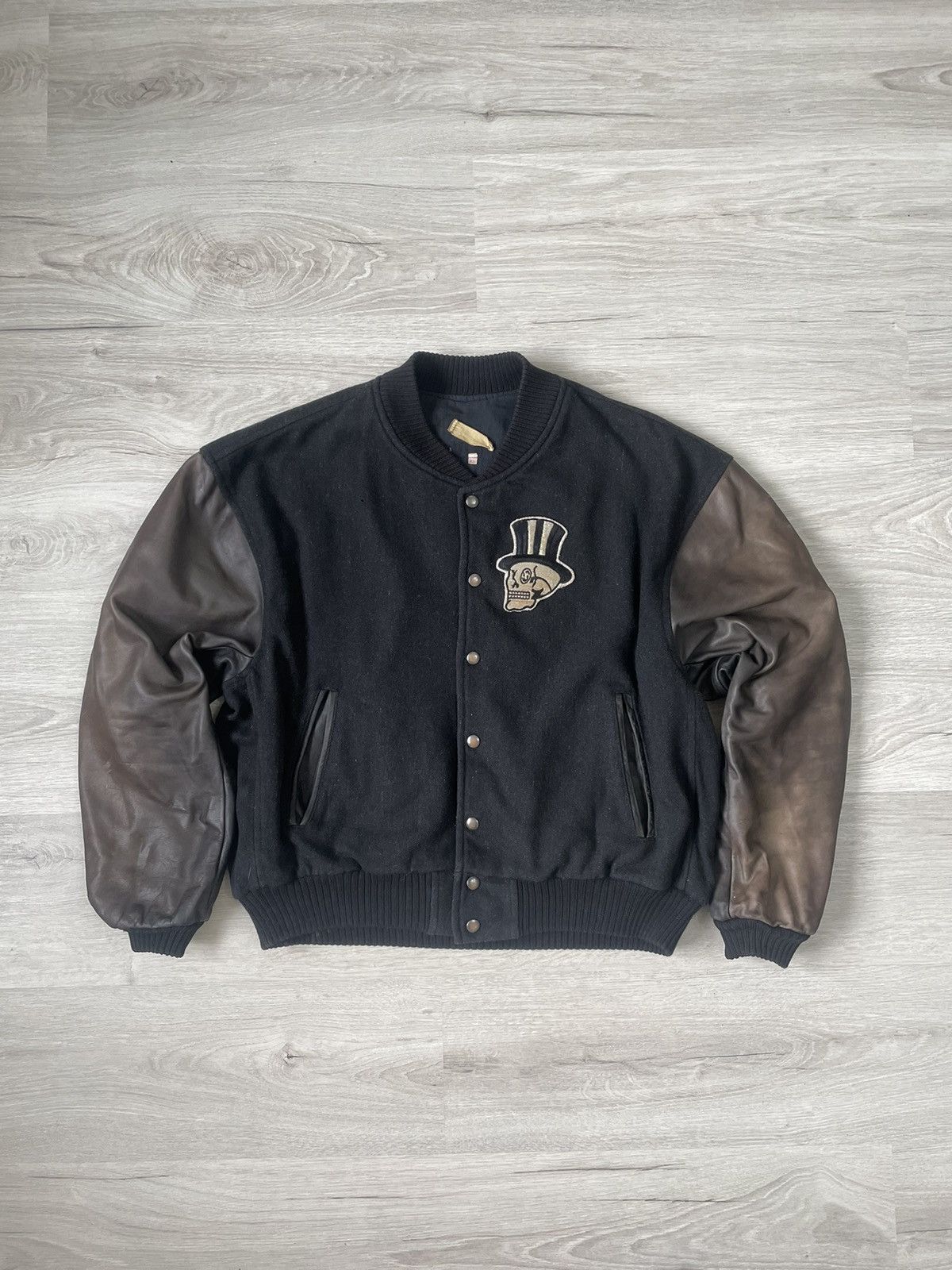 Japanese Brand Vintage Men's Bomber Bogey's Big Logo Underground Size US L / EU 52-54 / 3 - 3 Thumbnail