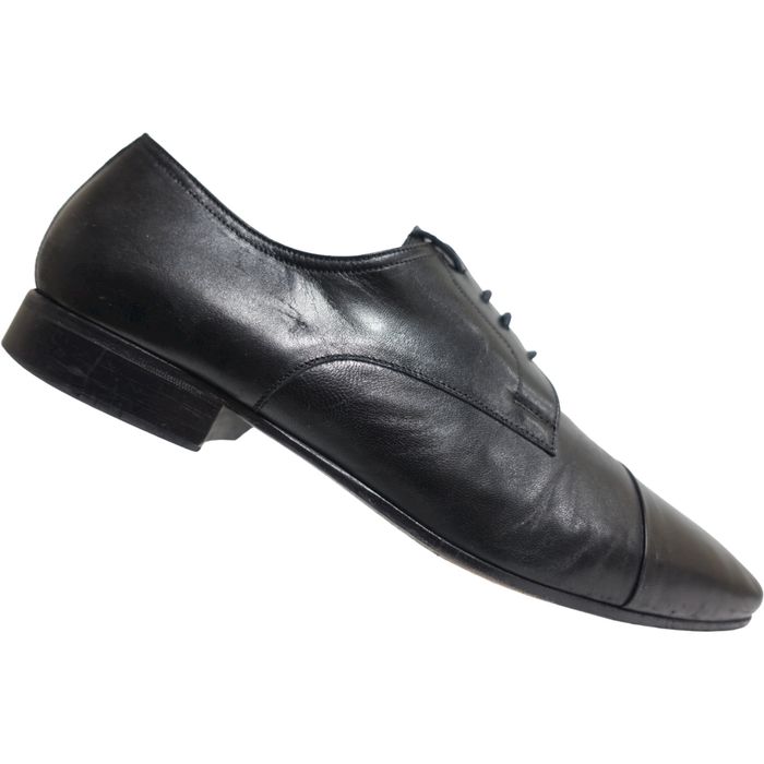 Bruno Magli BRUNO MAGLI Martico Black 11M Men Cap Toe Made Italy