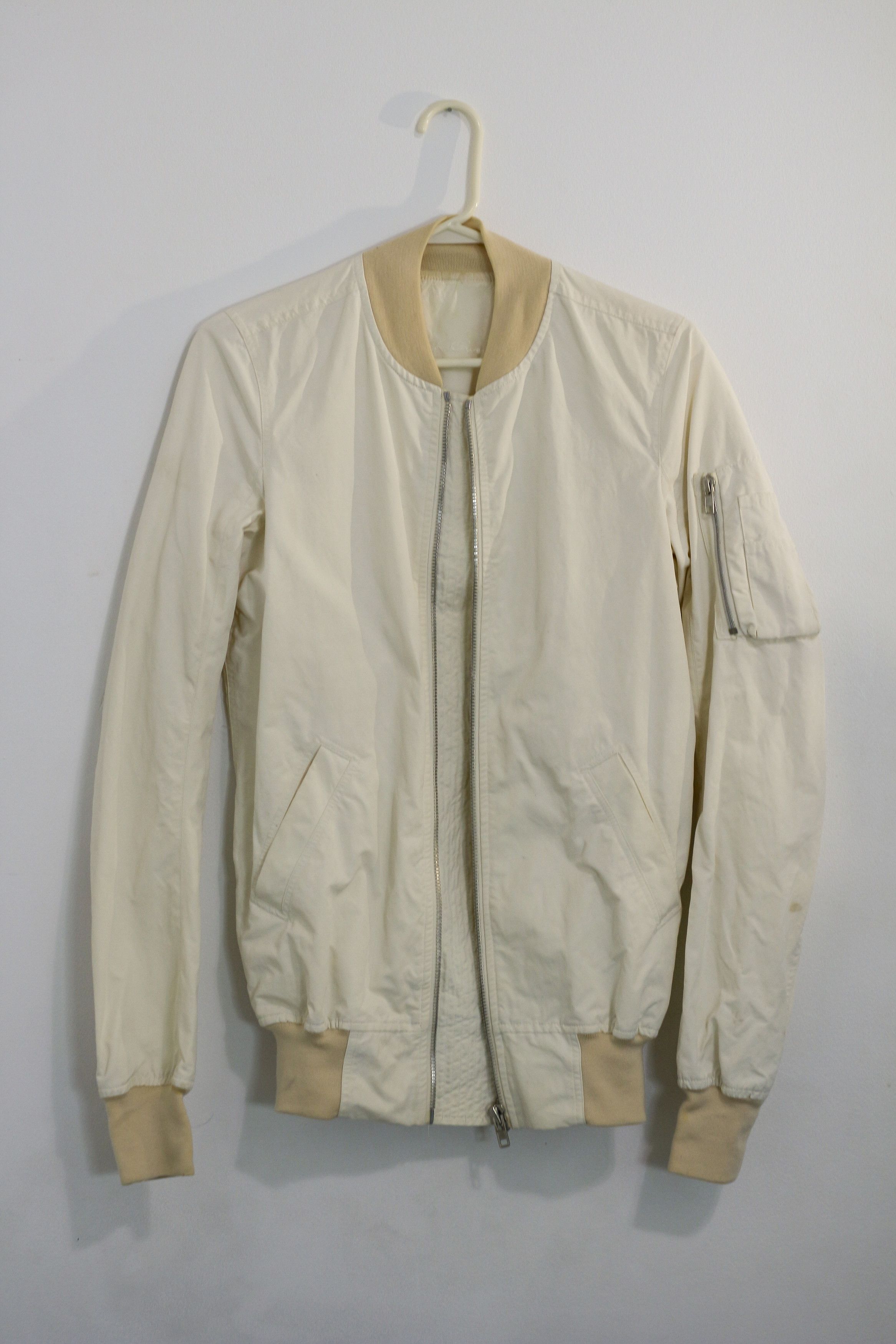 Rick Owens Rick Owens Milk Bomber Size US XS / EU 42 / 0 - 1 Thumbnail