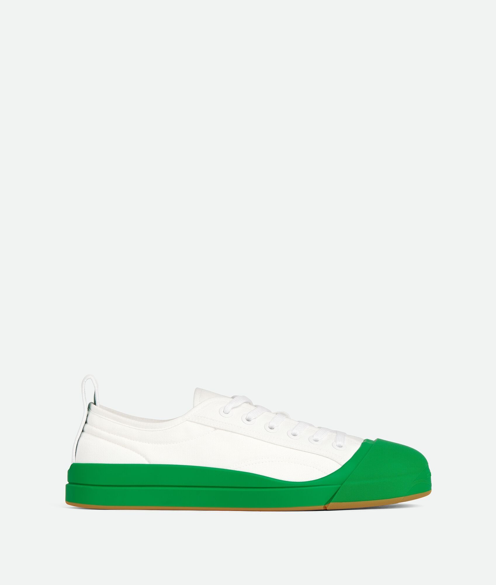 Bottega Veneta o1w1db10225 Vulcan Low-Top Sneakers in White/Green Size US 8 / EU 41 - 1 Thumbnail