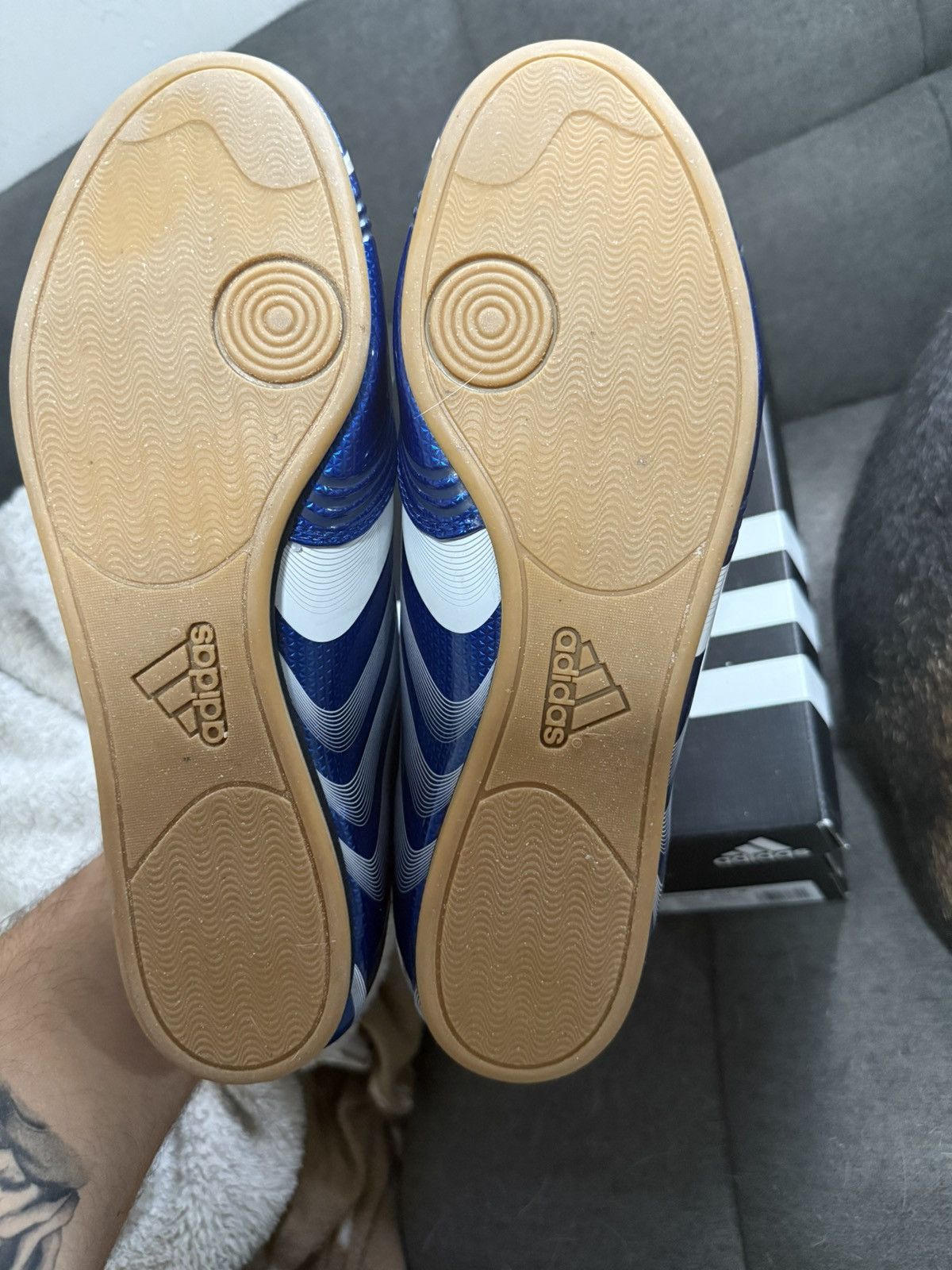 Adidas Adidas F50 taekwondo blue Size US 10 / EU 43 - 4 Thumbnail