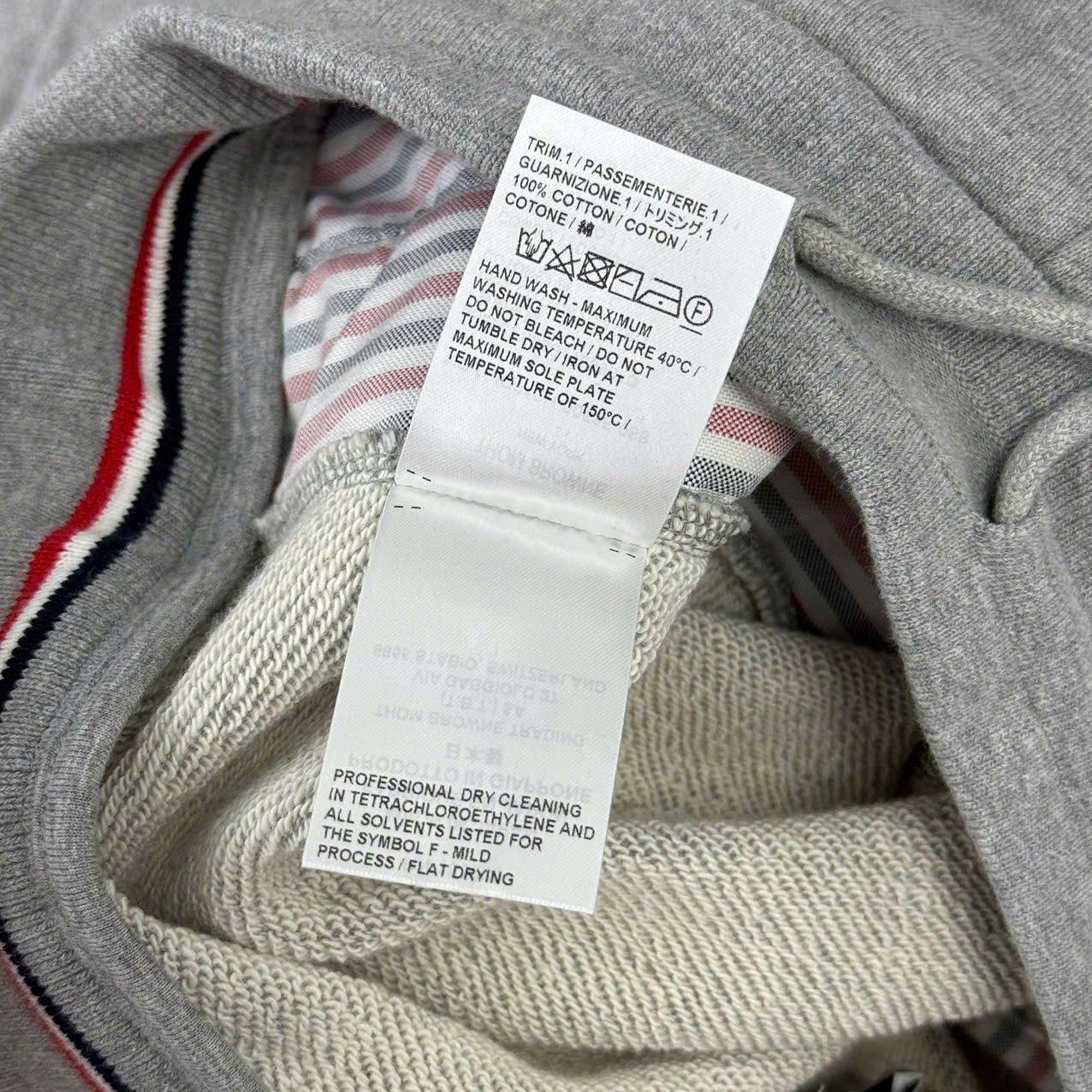 Thom Browne THOM BROWNE Bermuda Shorts In Grey Melange Cotton Size US 33 - 7 Thumbnail