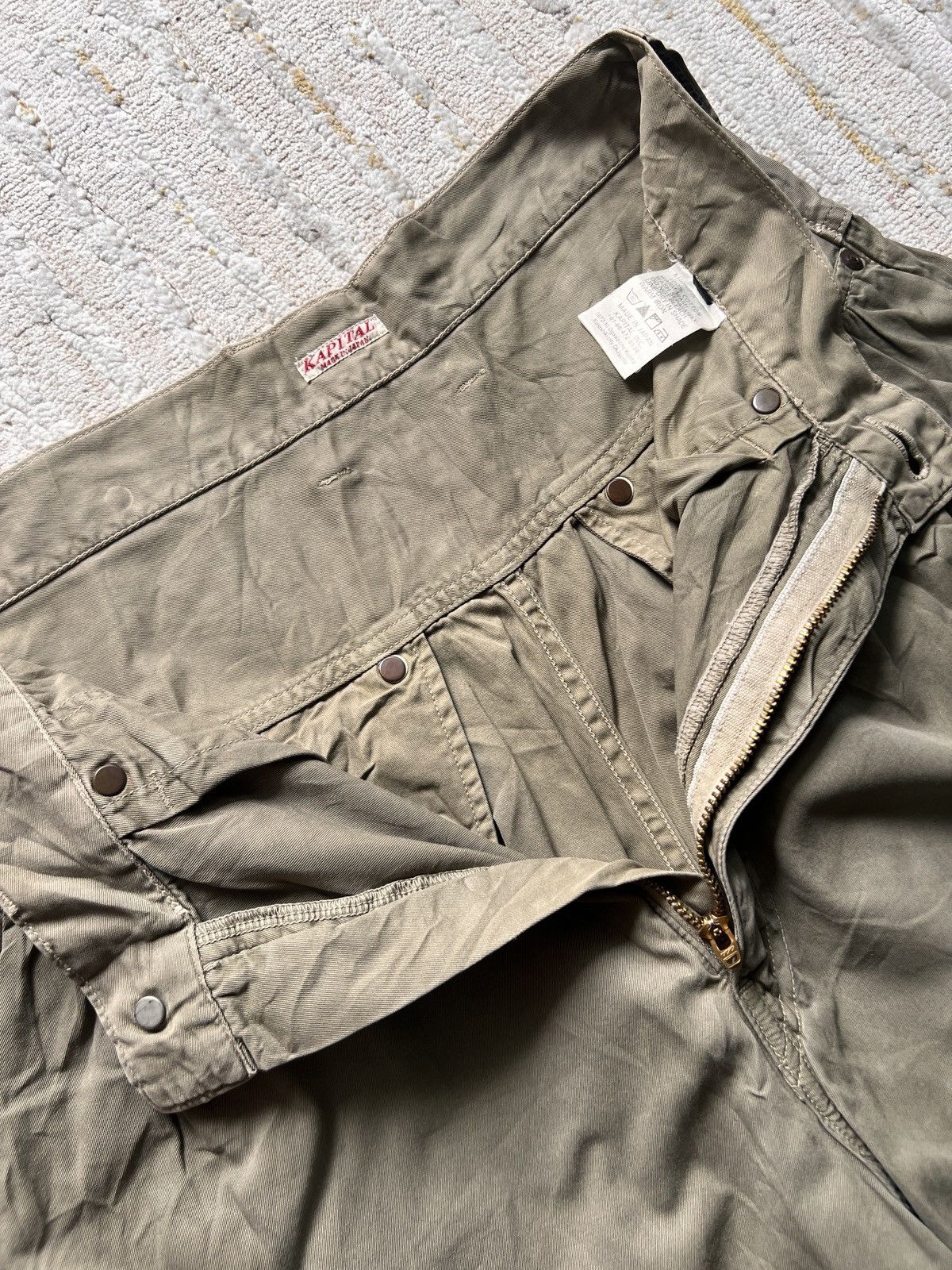 Kapital Kapital Wide Fit Baggy Cotton Pants Size US 29 - 8 Thumbnail