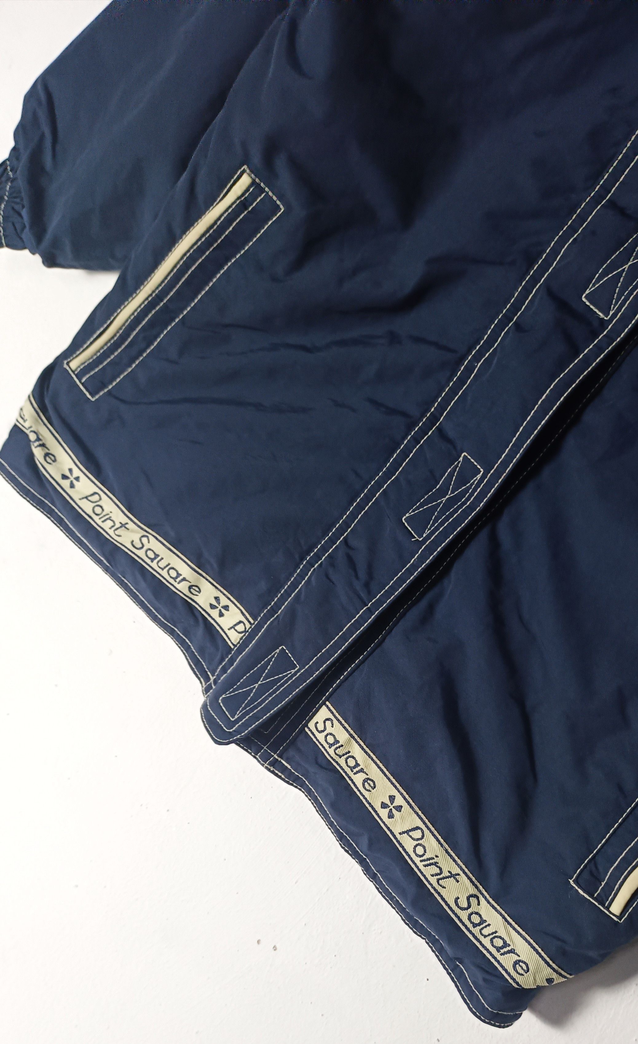 Japanese Brand 🔥SALE🔥Vintage POINT SQUARE SKI JACKET Size US XL / EU 56 / 4 - 3 Thumbnail