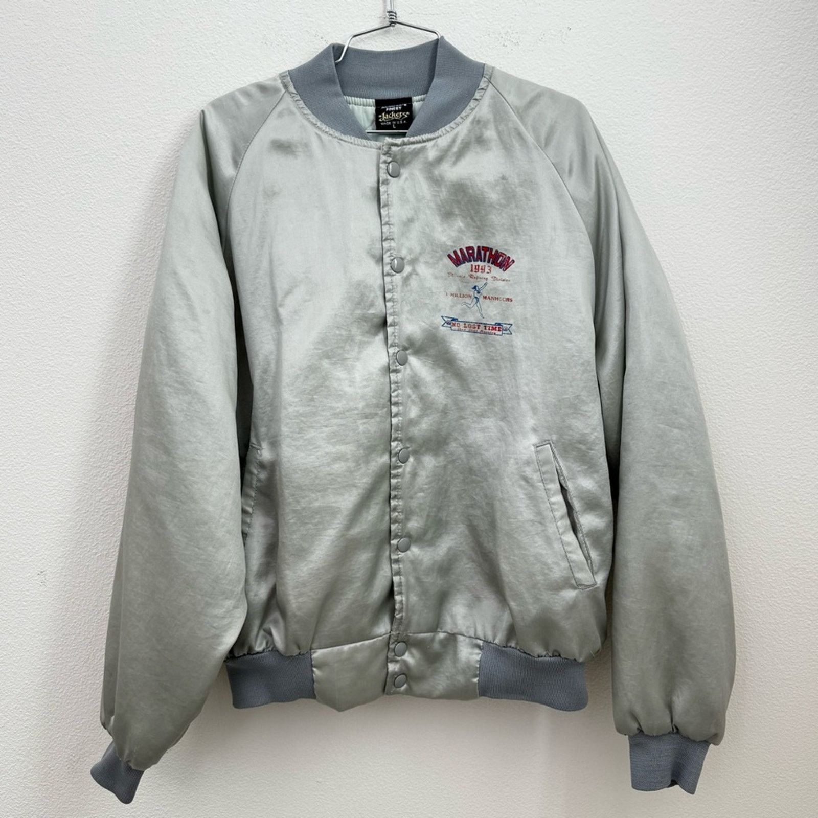 Other Vintage ‘satin’ bomber jacket Size US L / EU 52-54 / 3 - 3 Thumbnail