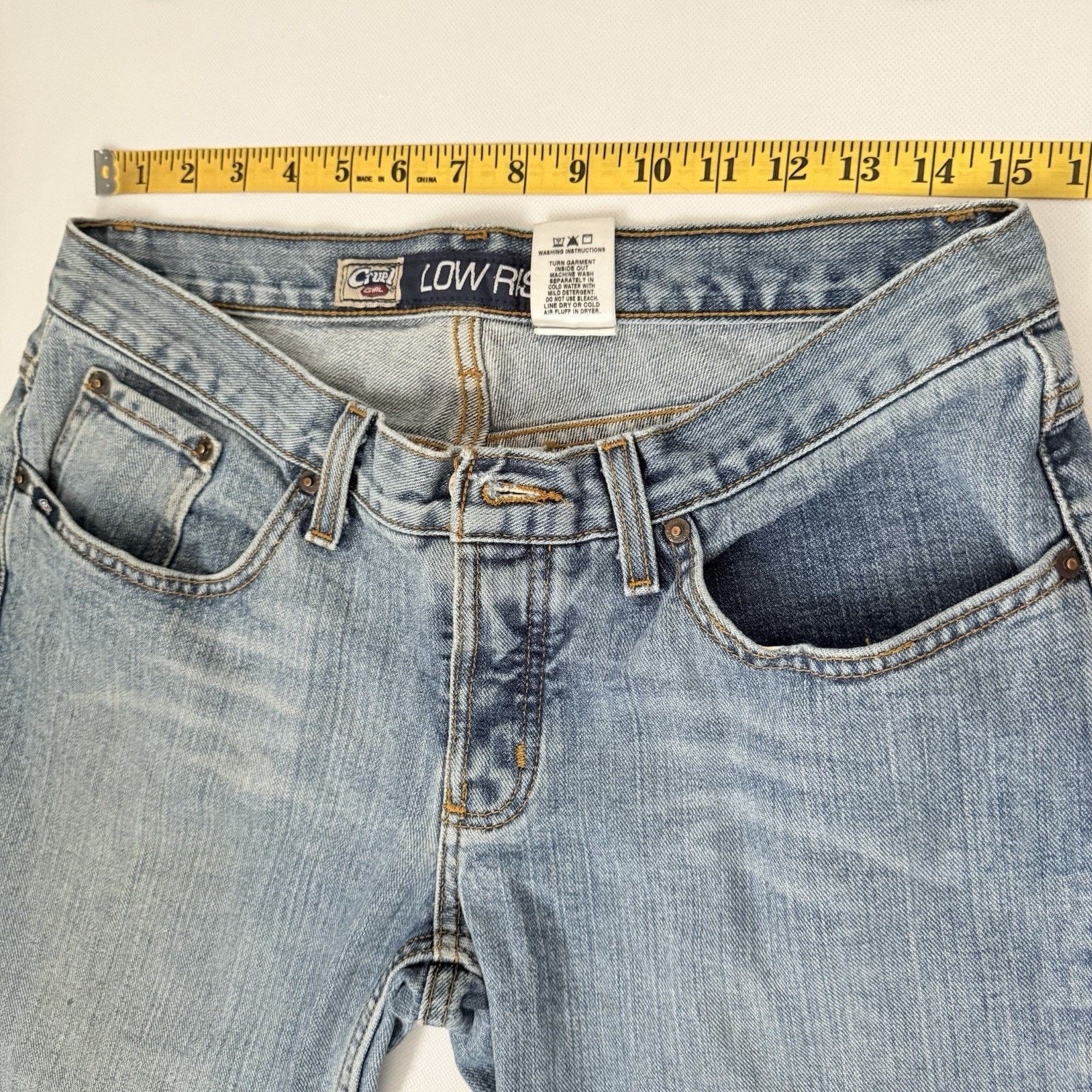 Other Y2K 90's Cruel Girl Jeans 30WX31 Low Rise Relaxed Western Size 30" / US 8 / IT 44 - 5 Thumbnail