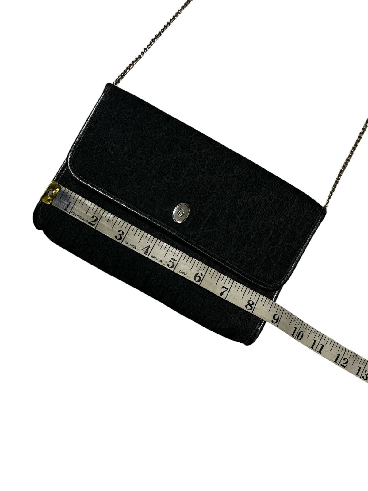 Christian Dior Monsieur Vintage Christian Dior Trotter Canvas Chains Shoulder Bag Size ONE SIZE - 3 Thumbnail