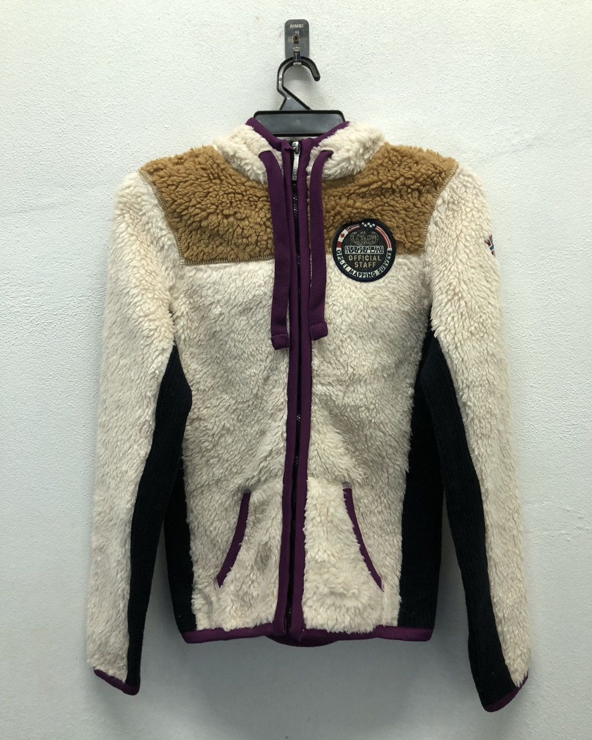 Napapijri Napapijri TILDA Sherpa Fleece Jacket Expedition Team Design Size US S / EU 44-46 / 1 - 1 Thumbnail