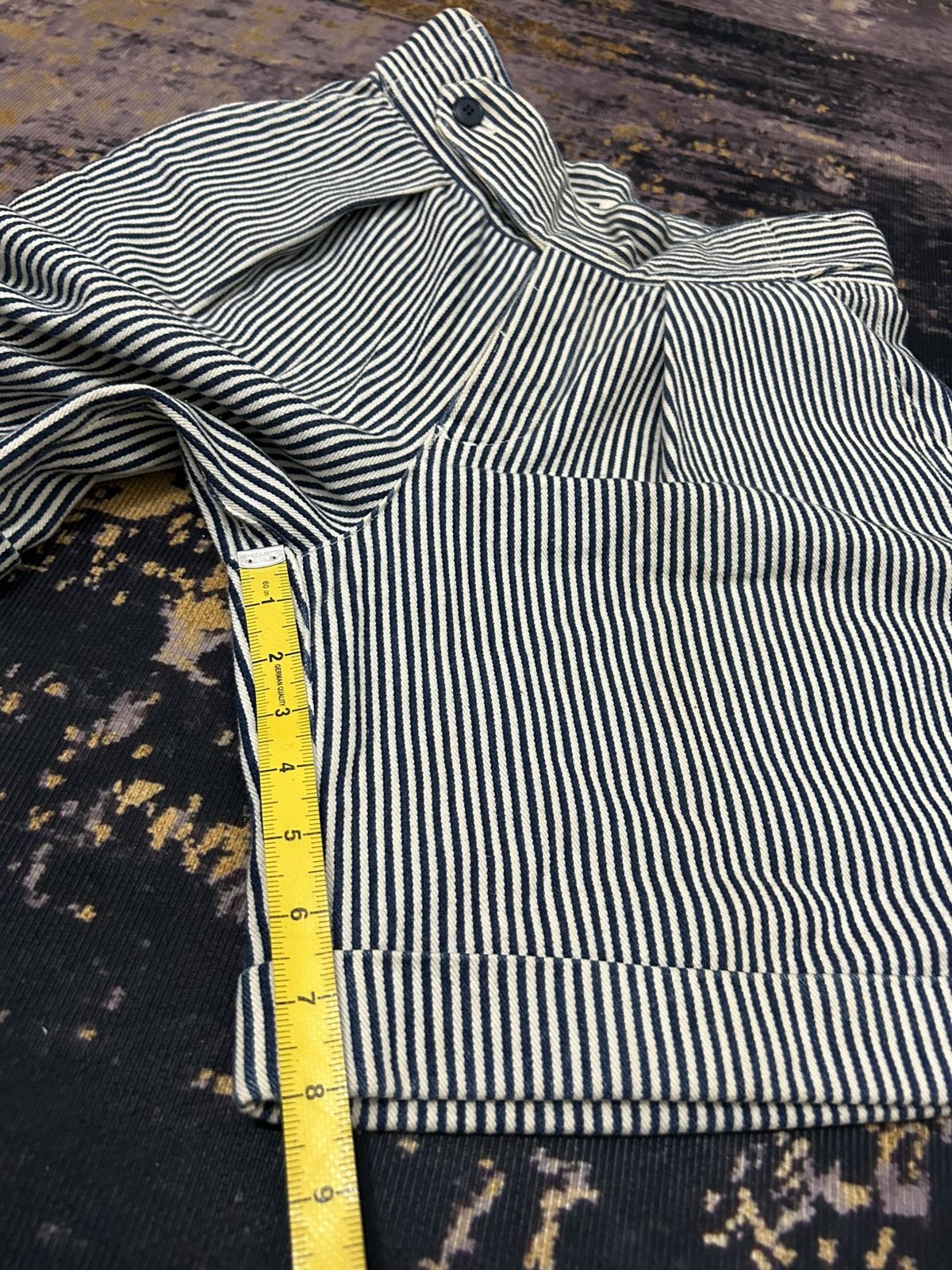 Issey Miyake Vintage Issey Miyake Gurka hickory shortpans Size US 27 - 20 Thumbnail