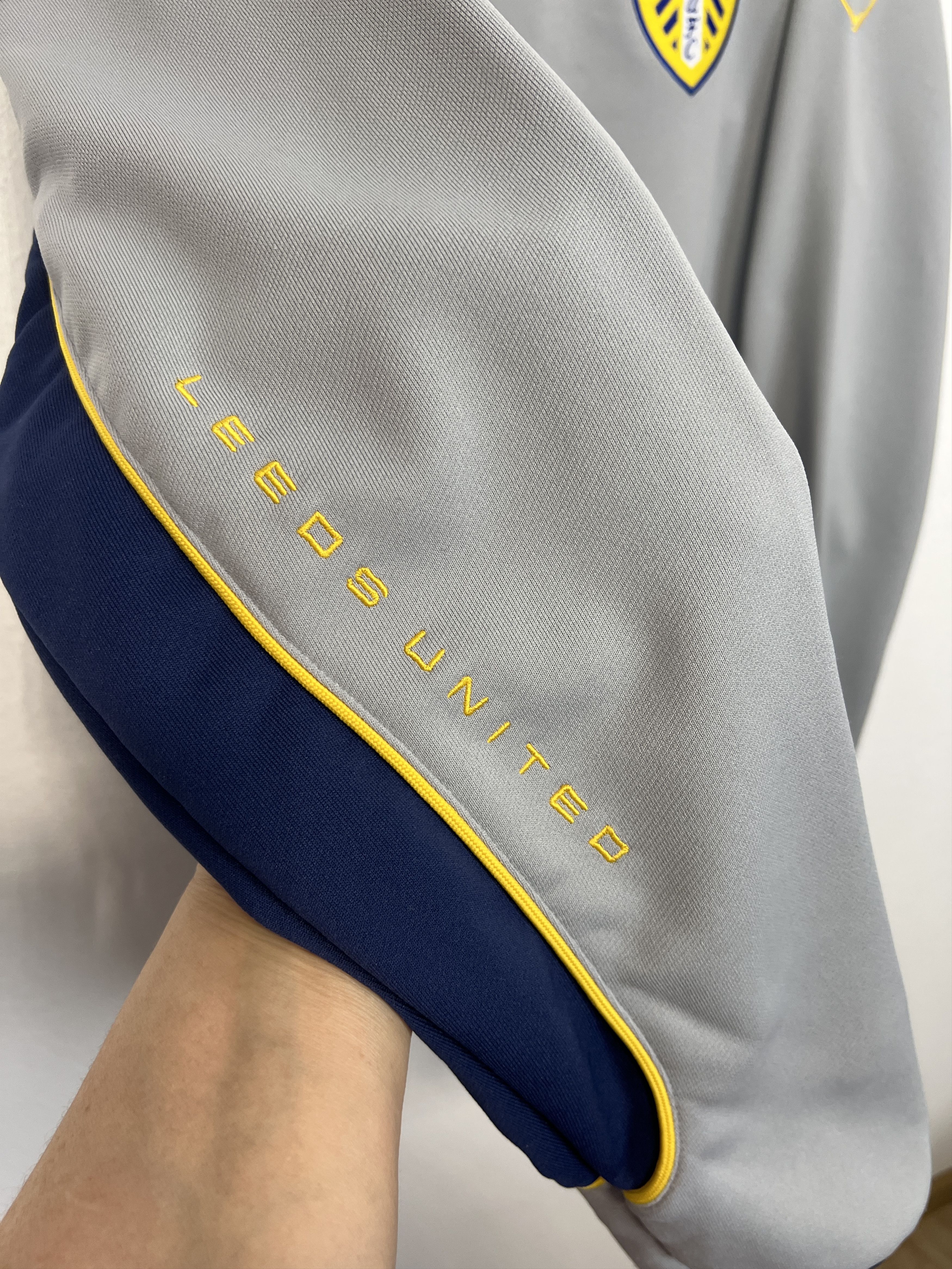 Nike Leeds United Football Train Sweatshirt Soccer Track Top Size US L / EU 52-54 / 3 - 4 Thumbnail