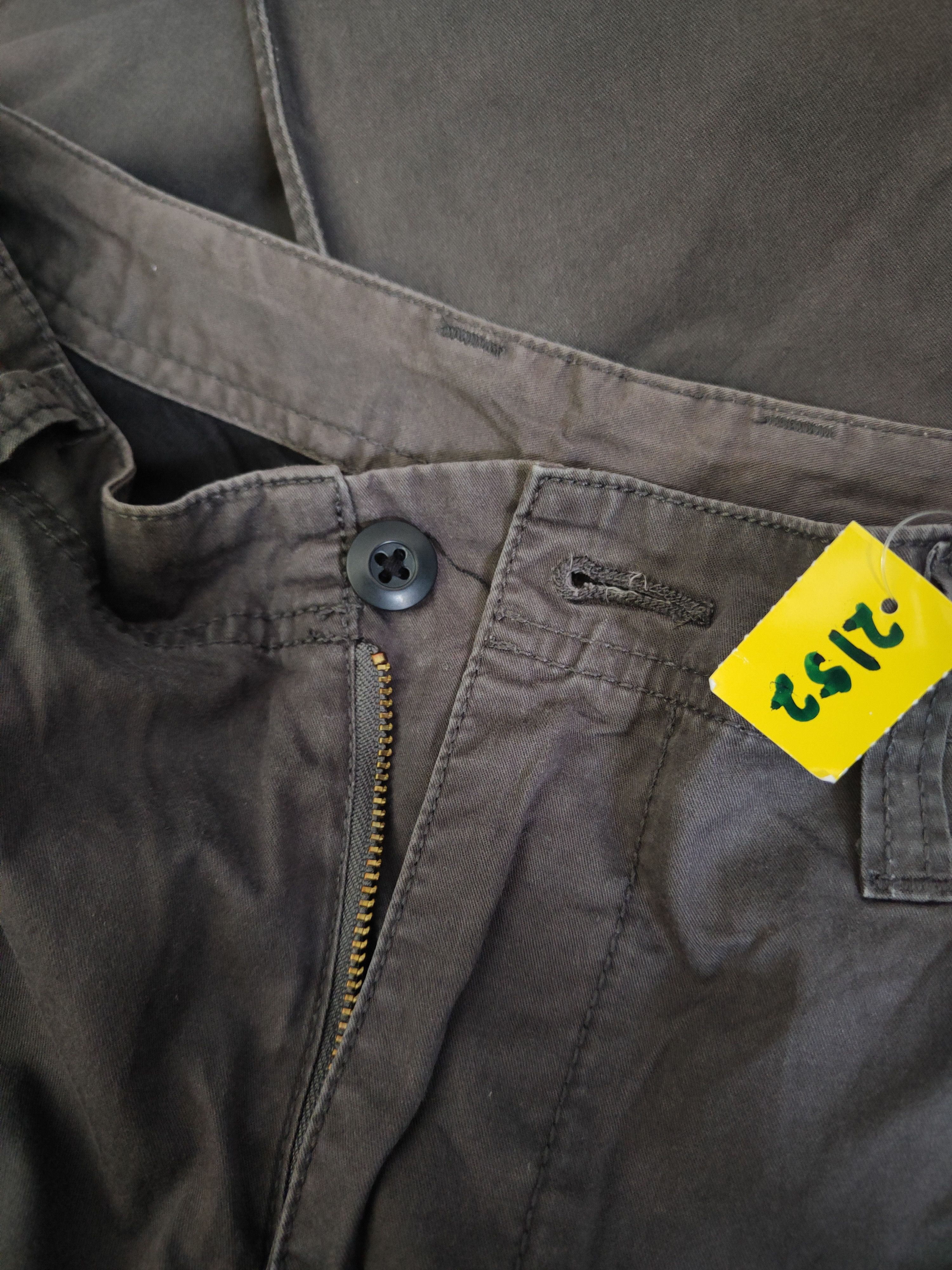 Japanese Brand DL Japanese Brand Dark Gray Multipocket Cargo Pants #2152 Size US 31 - 13 Thumbnail