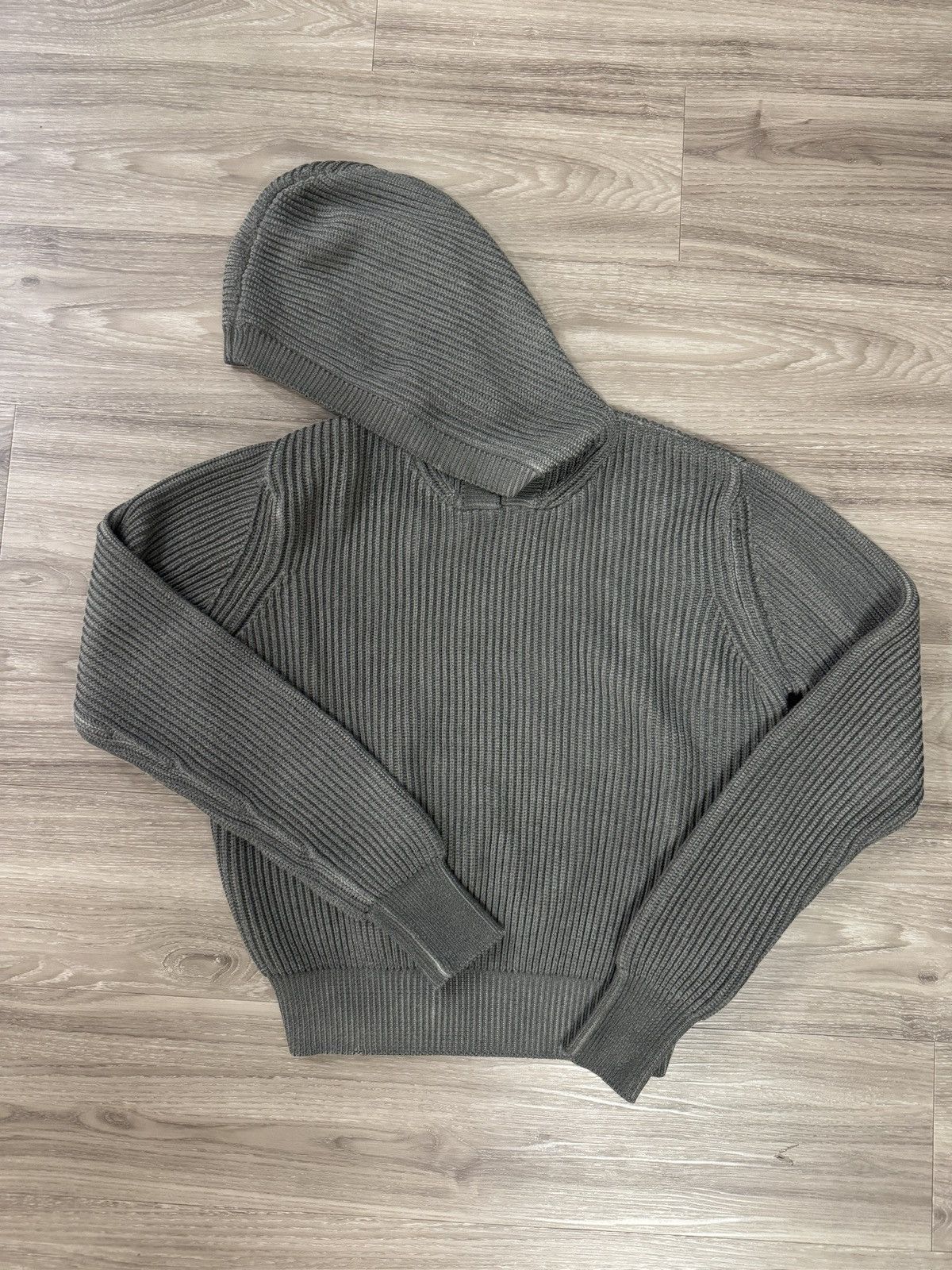 K-Two Studios Gray fishnet hoodie k-two studios 2025 Size US S / EU 44-46 / 1 - 1 Thumbnail