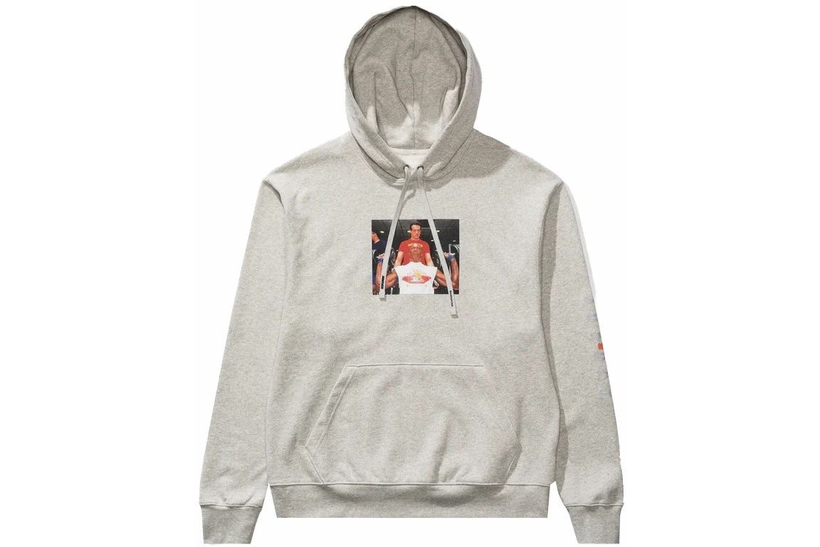 Jordan Brand × Undefeated Jordan x Undefeated Weights Hoodie Heather Grey Size US M / EU 48-50 / 2 - 1 Thumbnail