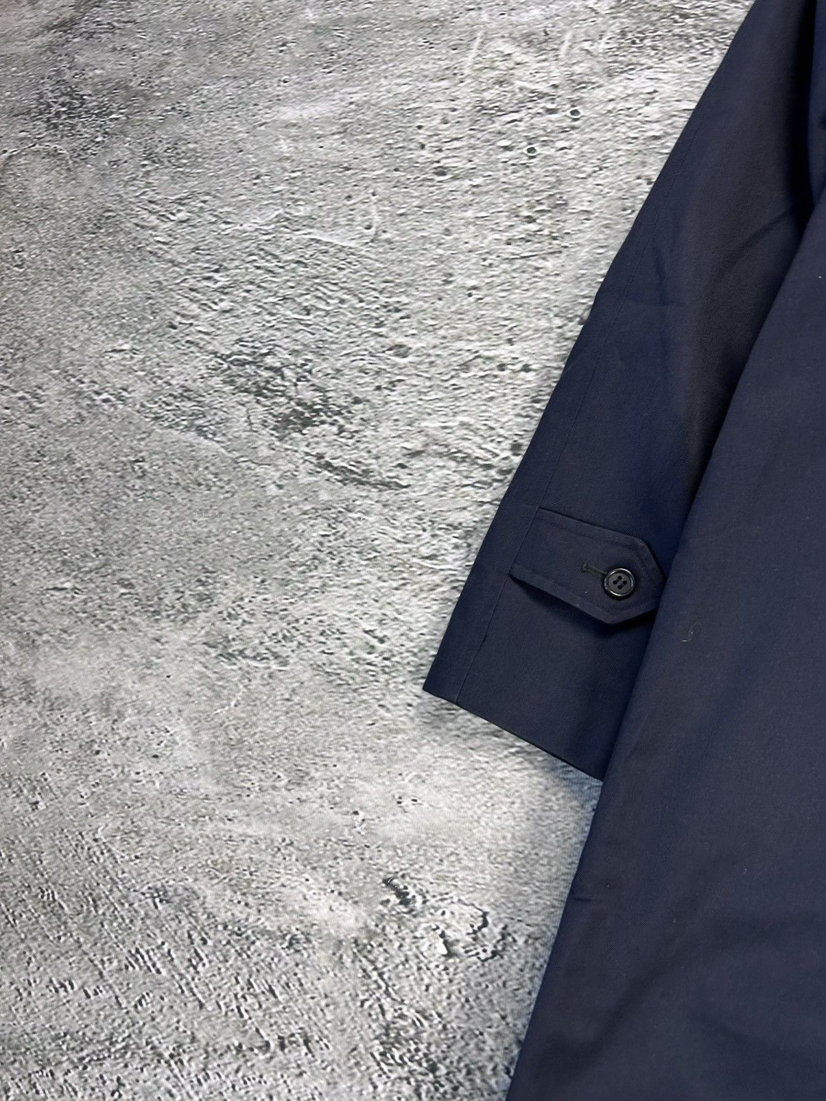 Burberry Burberrys coat trench navy vintage Size US XL / EU 56 / 4 - 10 Thumbnail