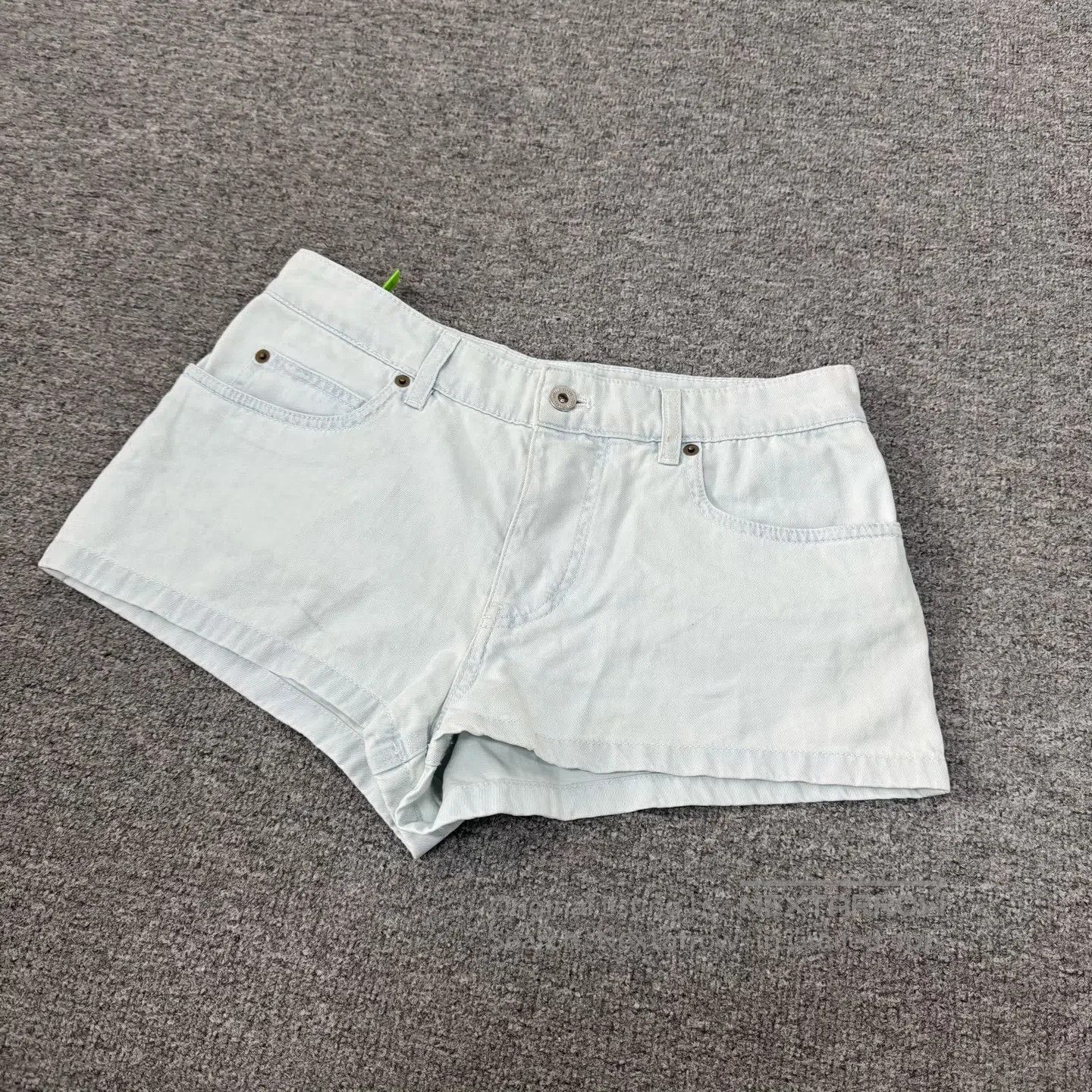 Miu Miu miu miu Alphabet logo denim shorts| Size 25" / US 0 / IT 36 - 3 Thumbnail