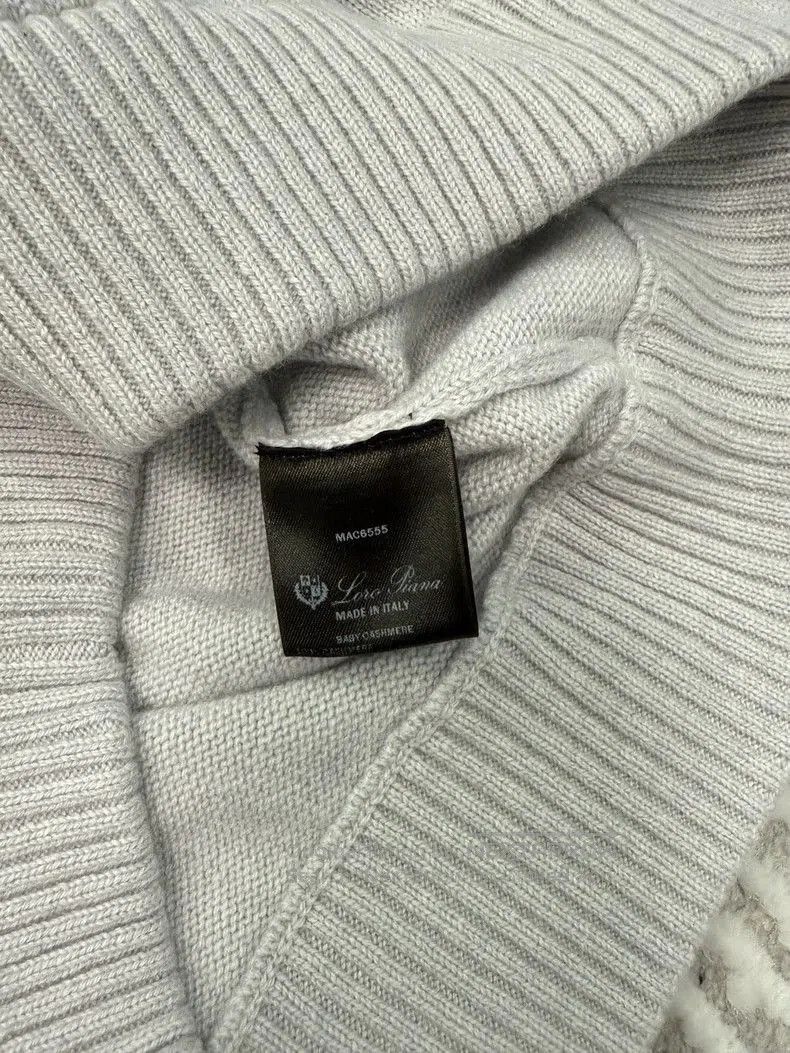 Loro Piana Loro Piana Men's Cashmere Crewneck Sweater. Size US S / EU 44-46 / 1 - 3 Thumbnail