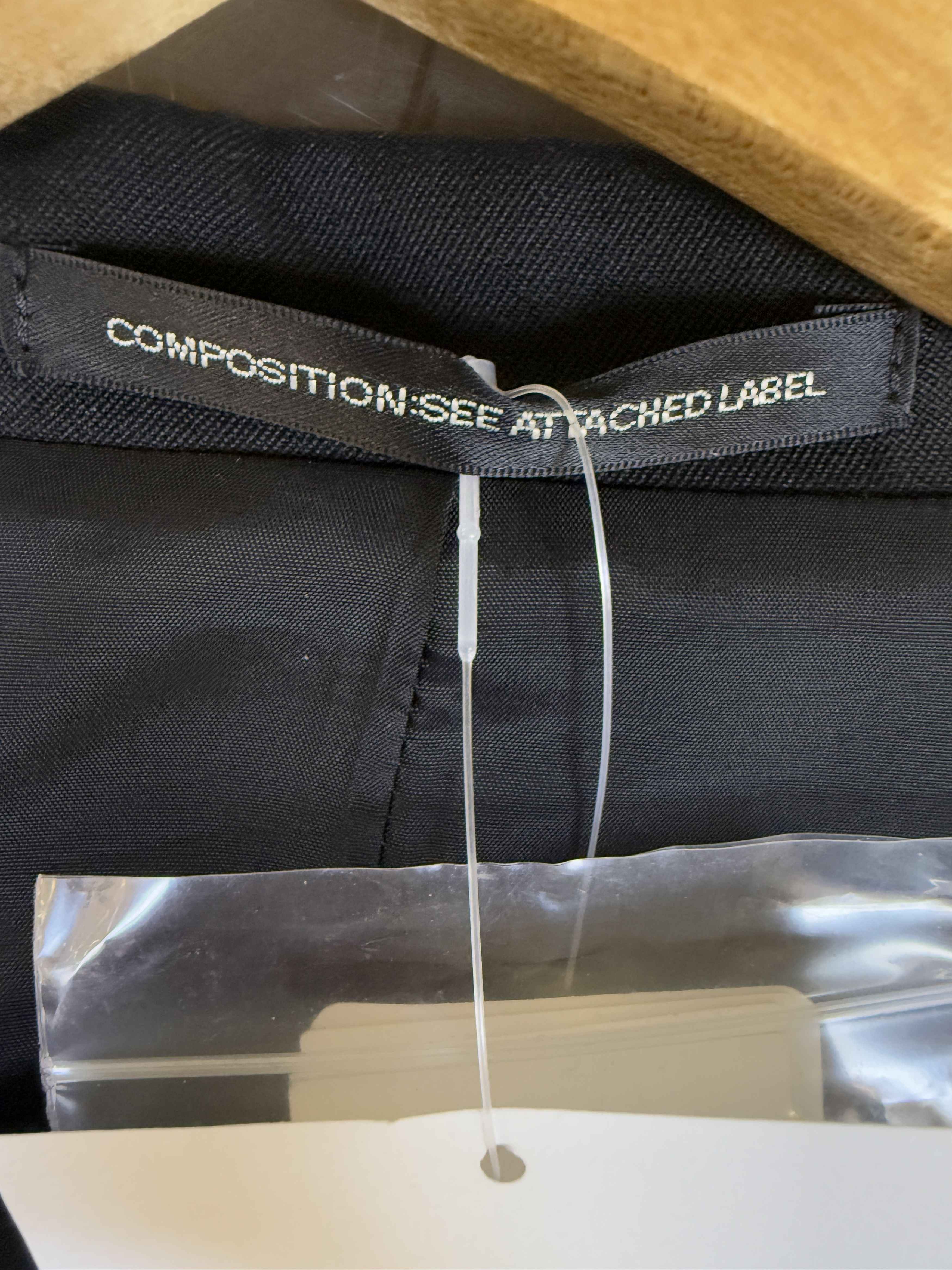 Yohji Yamamoto $1165 NWT Yohji Yamamoto Y's Gabardine Asymmetric Jacket Size US M / EU 48-50 / 2 - 16 Thumbnail